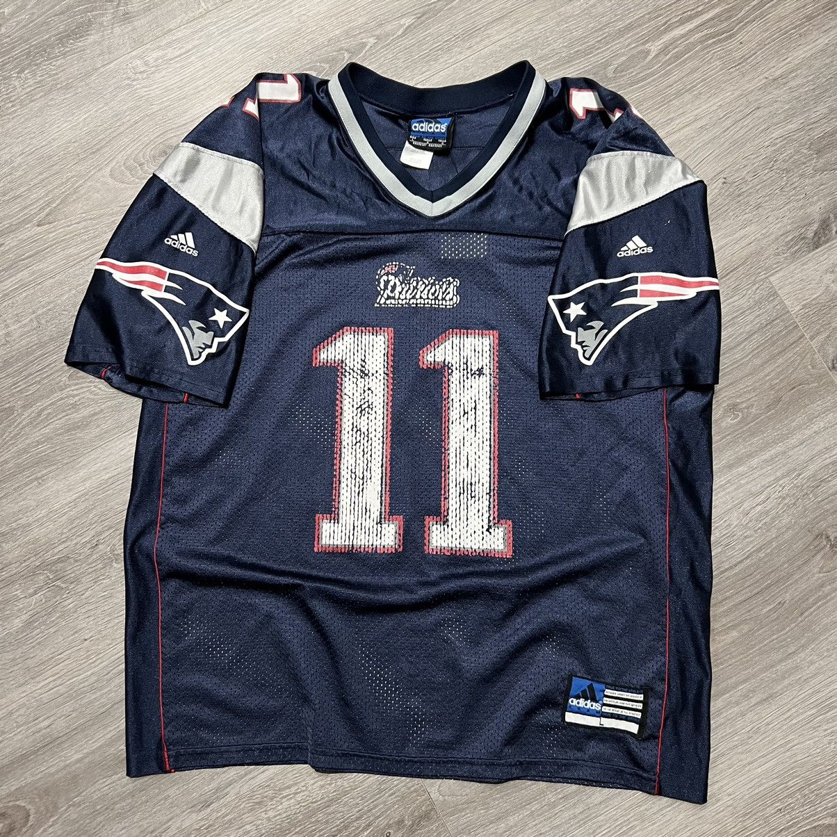 NFL Vintage adidas Drew Bledsoe Patriots football jersey nfl Size US L / EU 52-54 / 3 - 1 Thumbnail