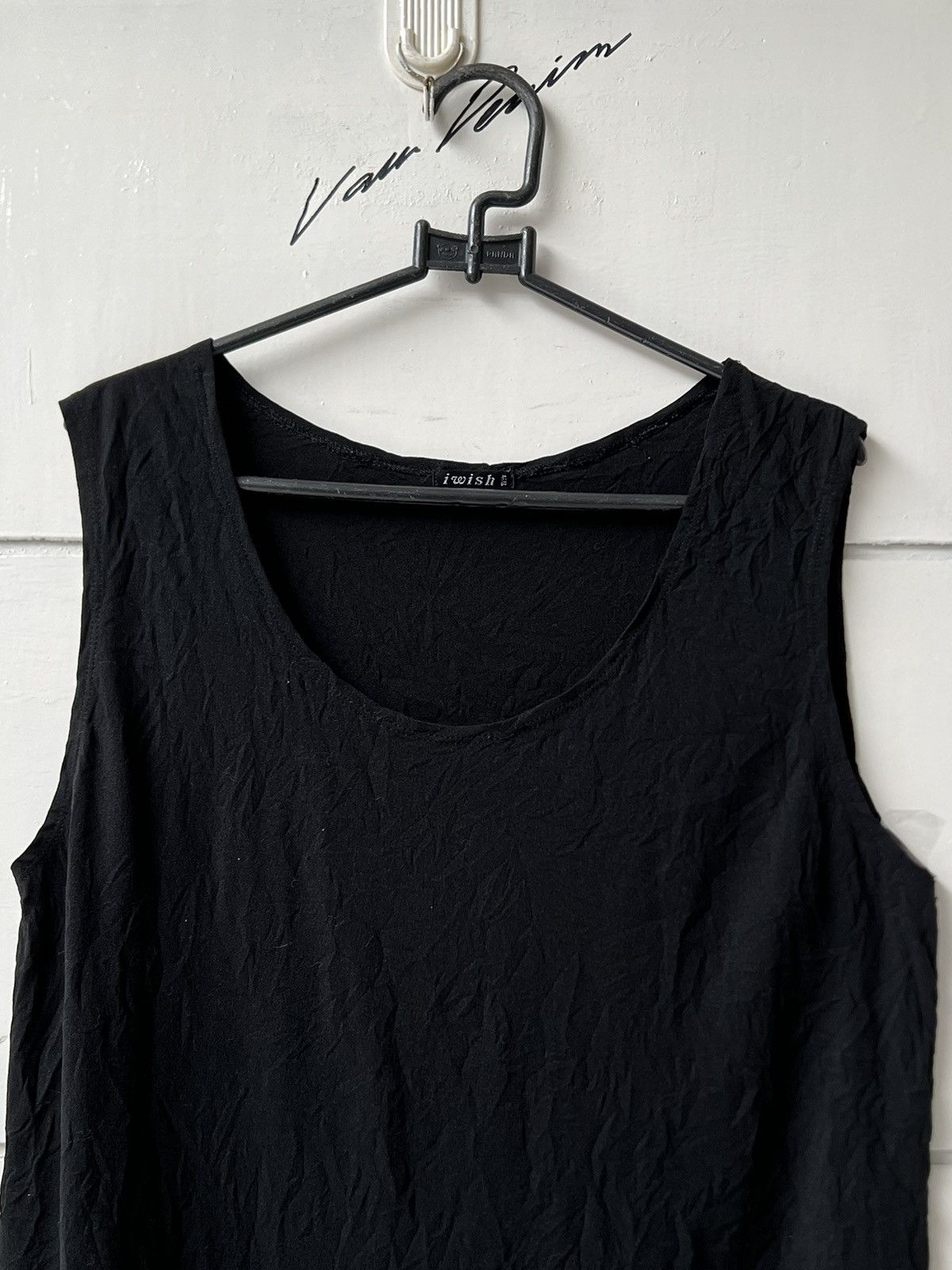 Yohji Yamamoto I Wish Y’S Bis Black Sleeveless Dress Size US S / EU 44-46 / 1 - 3 Thumbnail