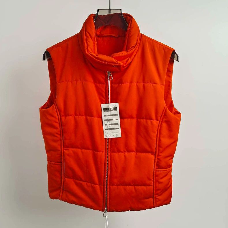 Hermes HERMES Orange Down Vest XS Size US XS / EU 42 / 0 - 1 Thumbnail
