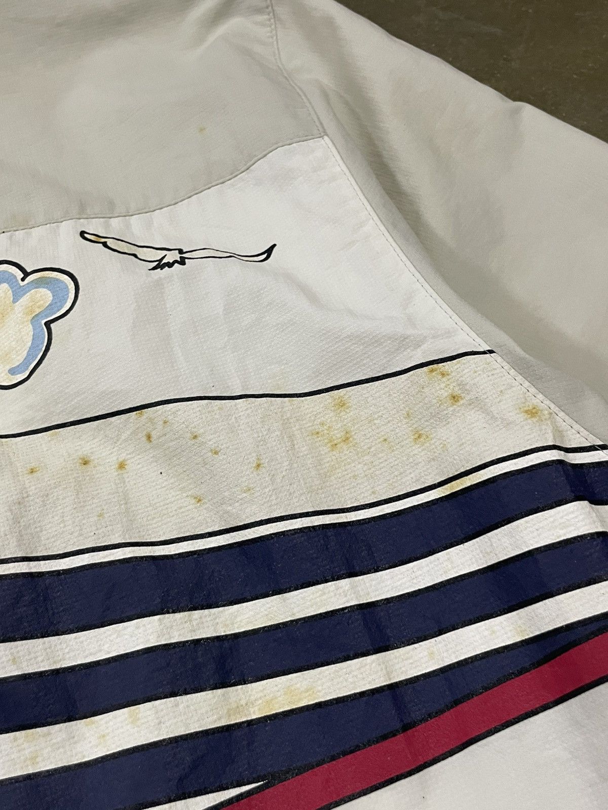 Jean Charles De Castelbajac Vintage Castelbajac + 2 Nature Light Embroidery Painting Size US XL / EU 56 / 4 - 18 Thumbnail