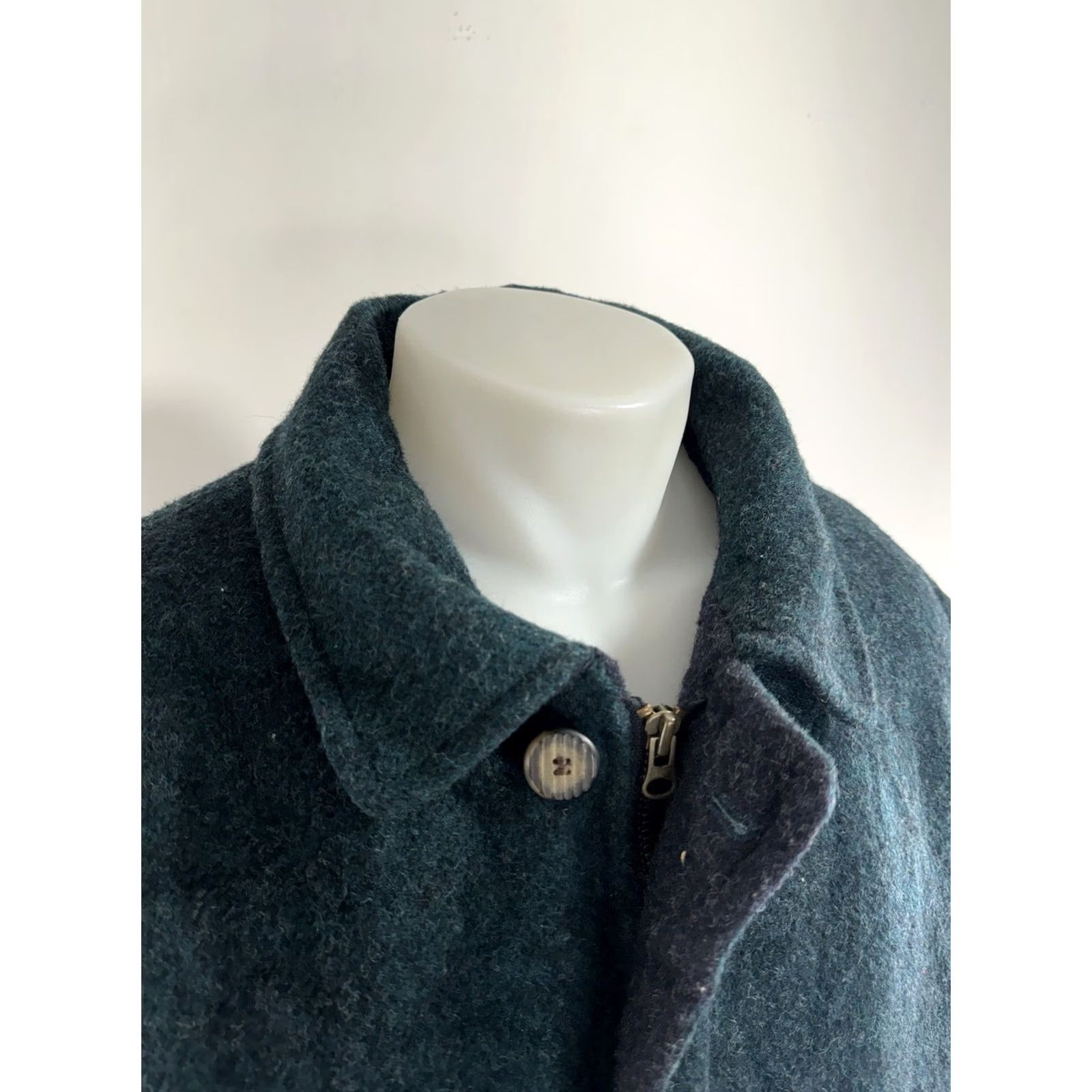 Eddie Bauer VINTAGE Eddie Bauer USA Jacket Wool Blend Zip Chore Field Ranch XL Tall Green Men XS? Size US XL / EU 56 / 4 - 2 Thumbnail
