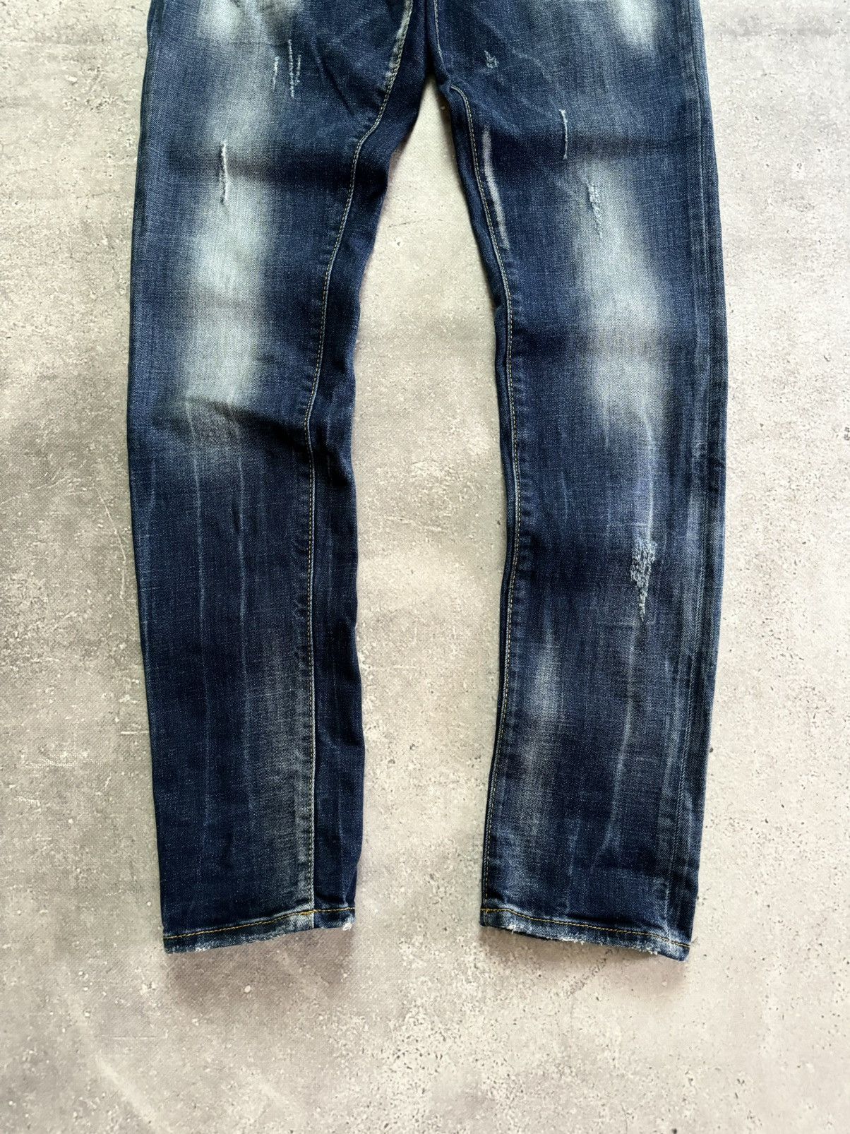 Designer × Dsquared2 Dsquared2 2019 Distressed Cool Guy Slim Jeans Pants Size US 30 / EU 46 - 8 Thumbnail