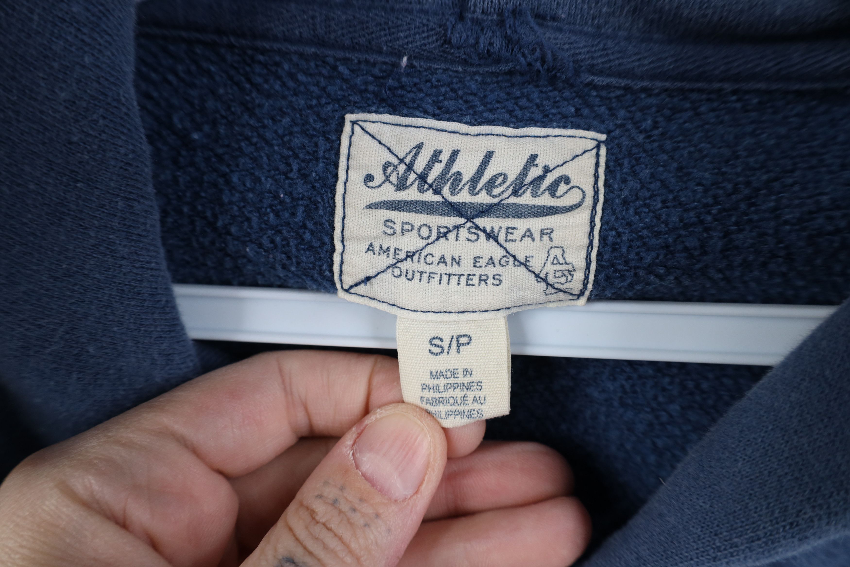 American Eagle Outfitters Vintage 90s Y2K American Eagle Outfitters Cropped Zip Hoodie Size US S / EU 44-46 / 1 - 9 Thumbnail