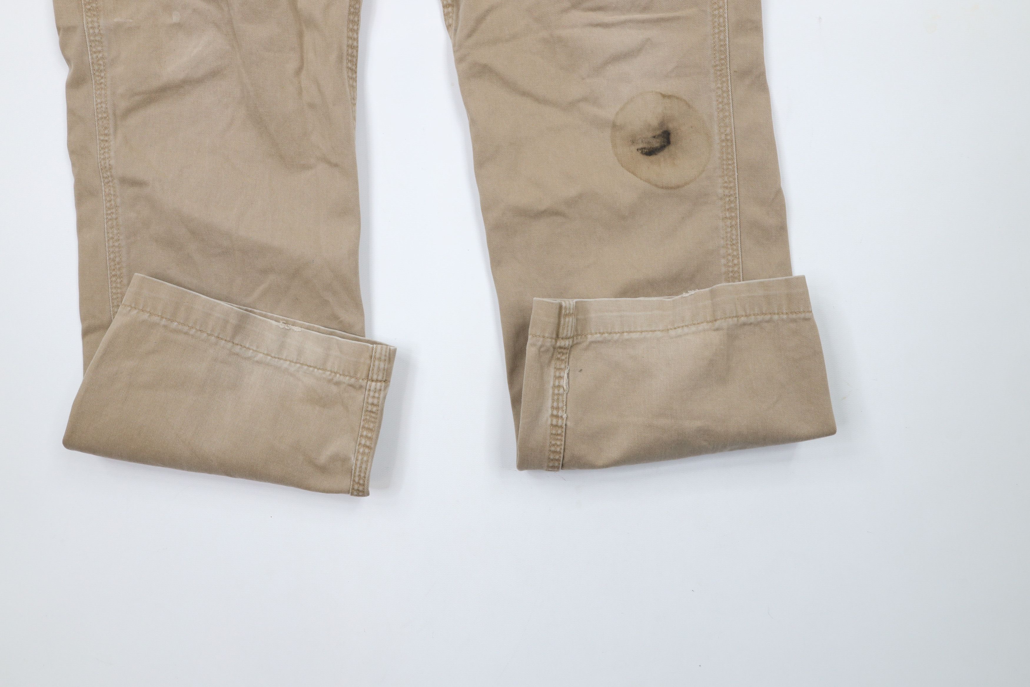 Carhartt × Vintage Vintage Y2K Carhartt Relaxed Fit Dungaree Pants Dark Khaki Size US 32 / EU 48 - 5 Thumbnail