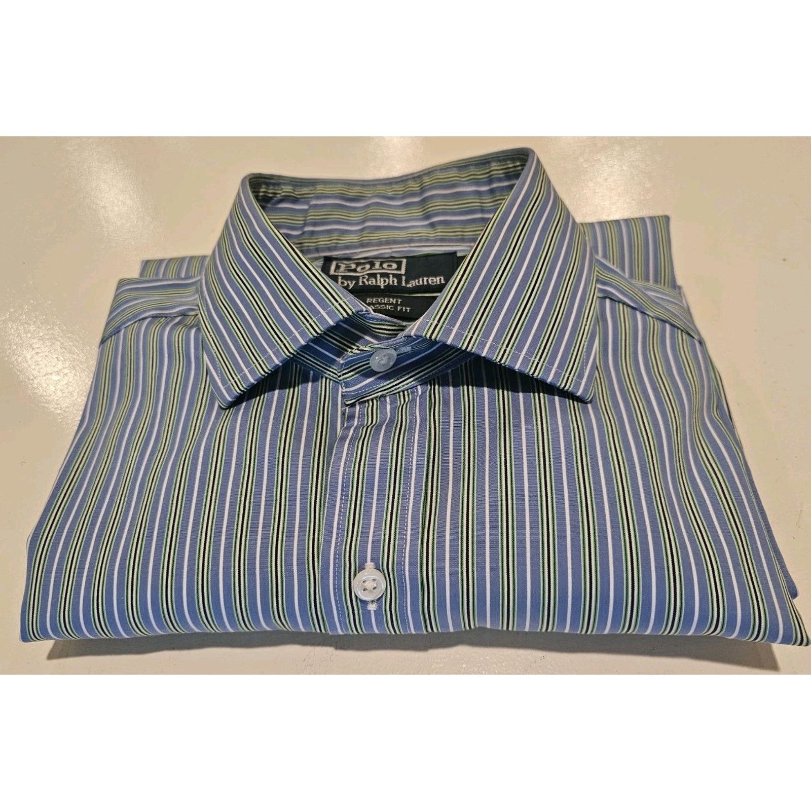 Polo Ralph Lauren Polo Ralph Lauren Estate Custom Fit Mens 15 32/33 Button Up Size US L / EU 52-54 / 3 - 7 Thumbnail