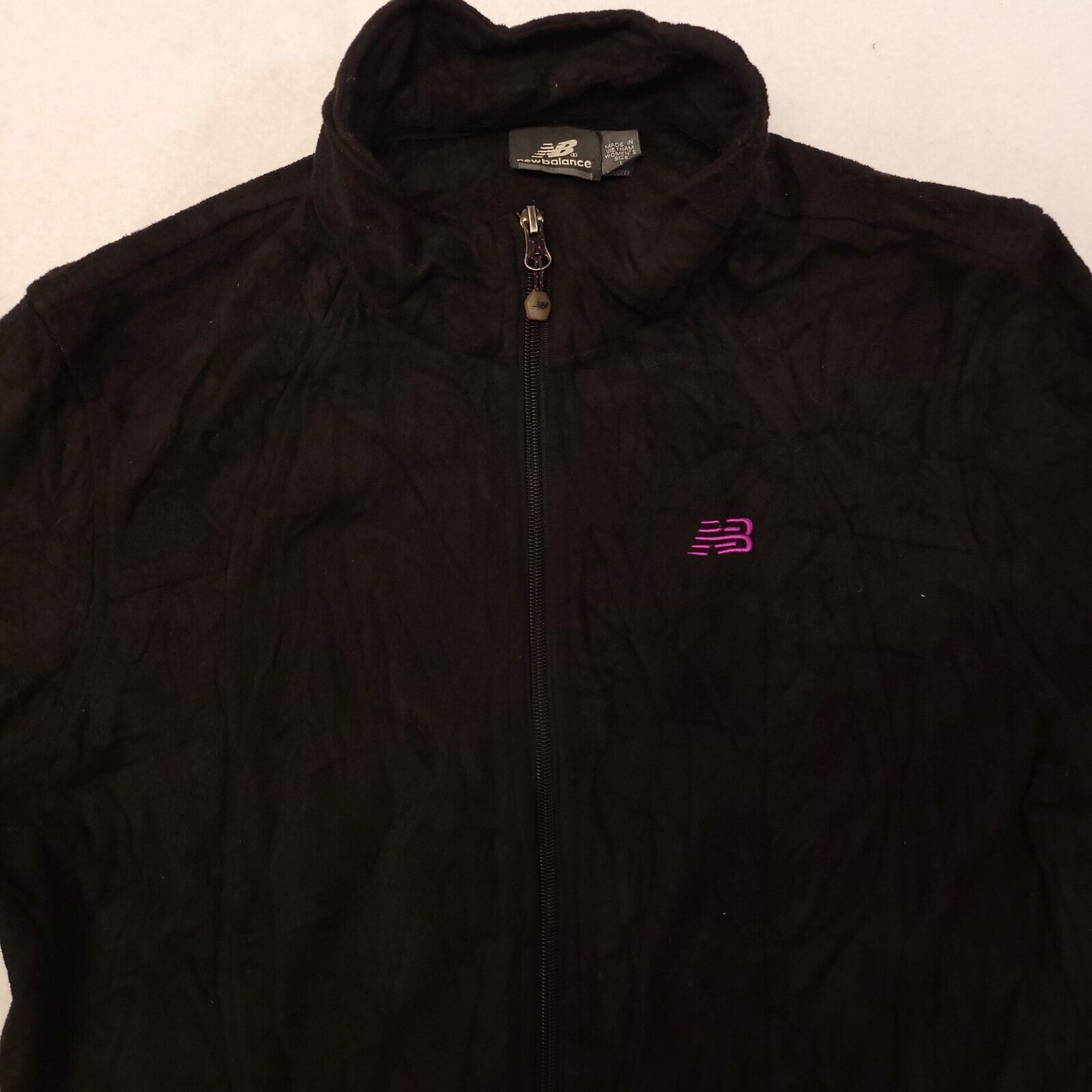 New Balance New Balance Casual Zip Up Long Coat Women Size Large L Black Size L / US 10 / IT 46 - 1 Thumbnail