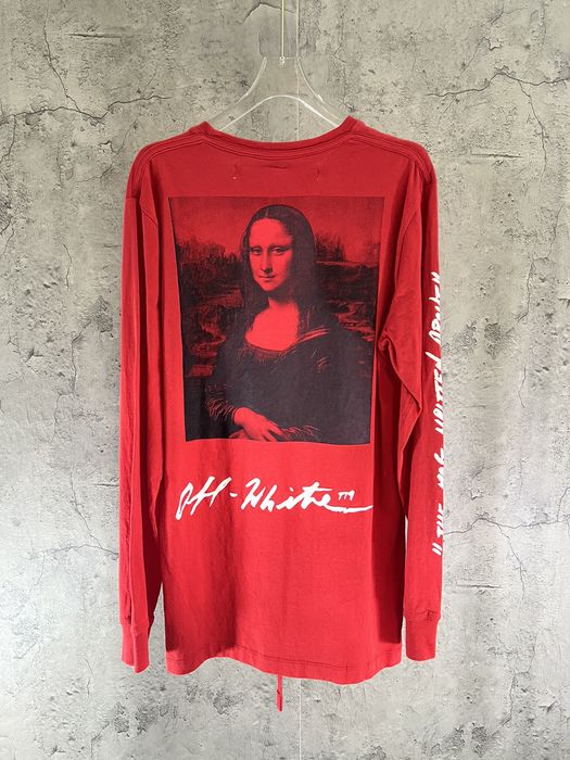 Off-White Off-White Mona Lisa L/S Tee | Grailed