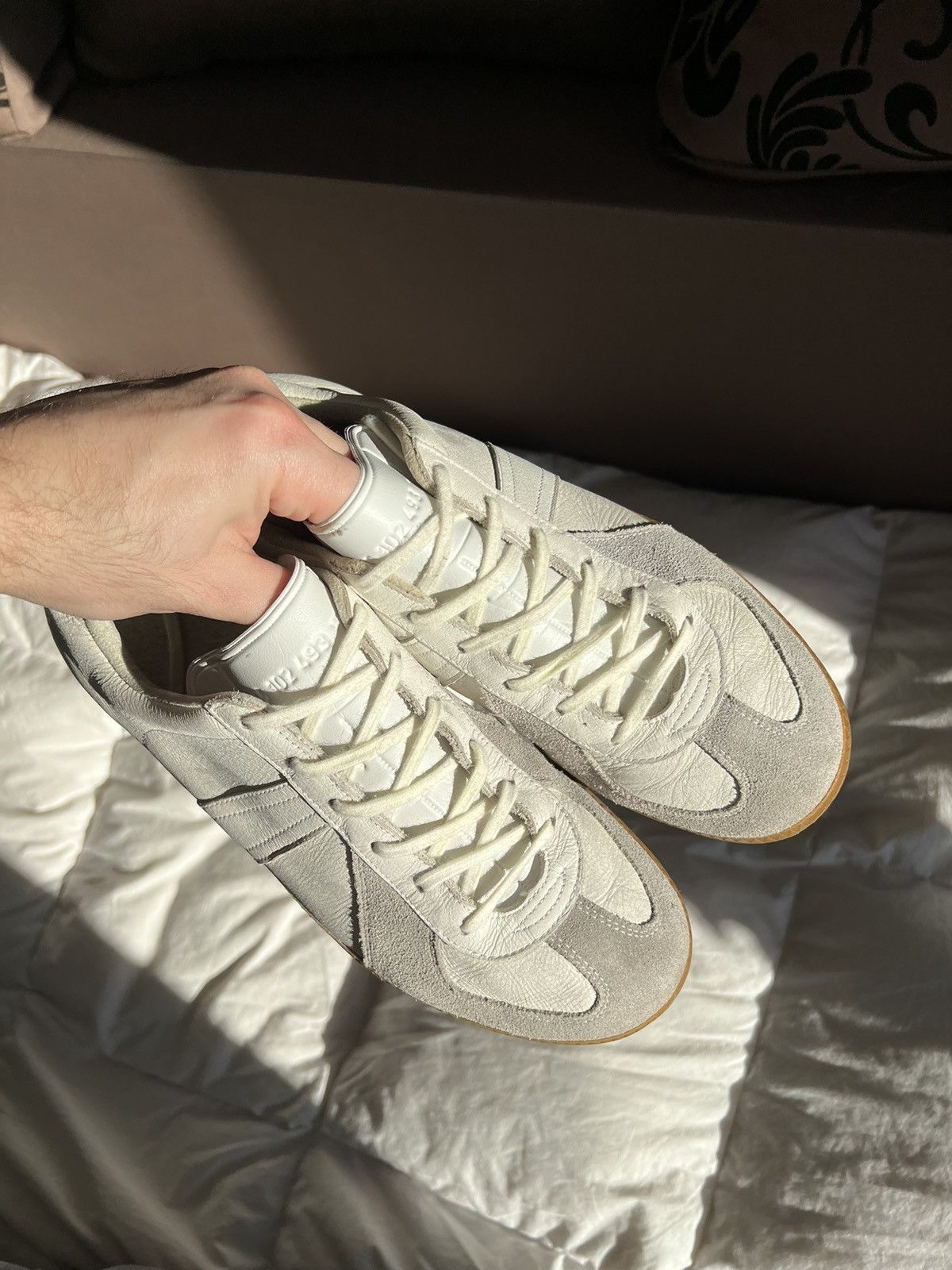 Vintage DISTRESSED VINTAGE BW SPORT GATS LEATHER SNEAKERS Size US 8 / EU 41 - 7 Thumbnail