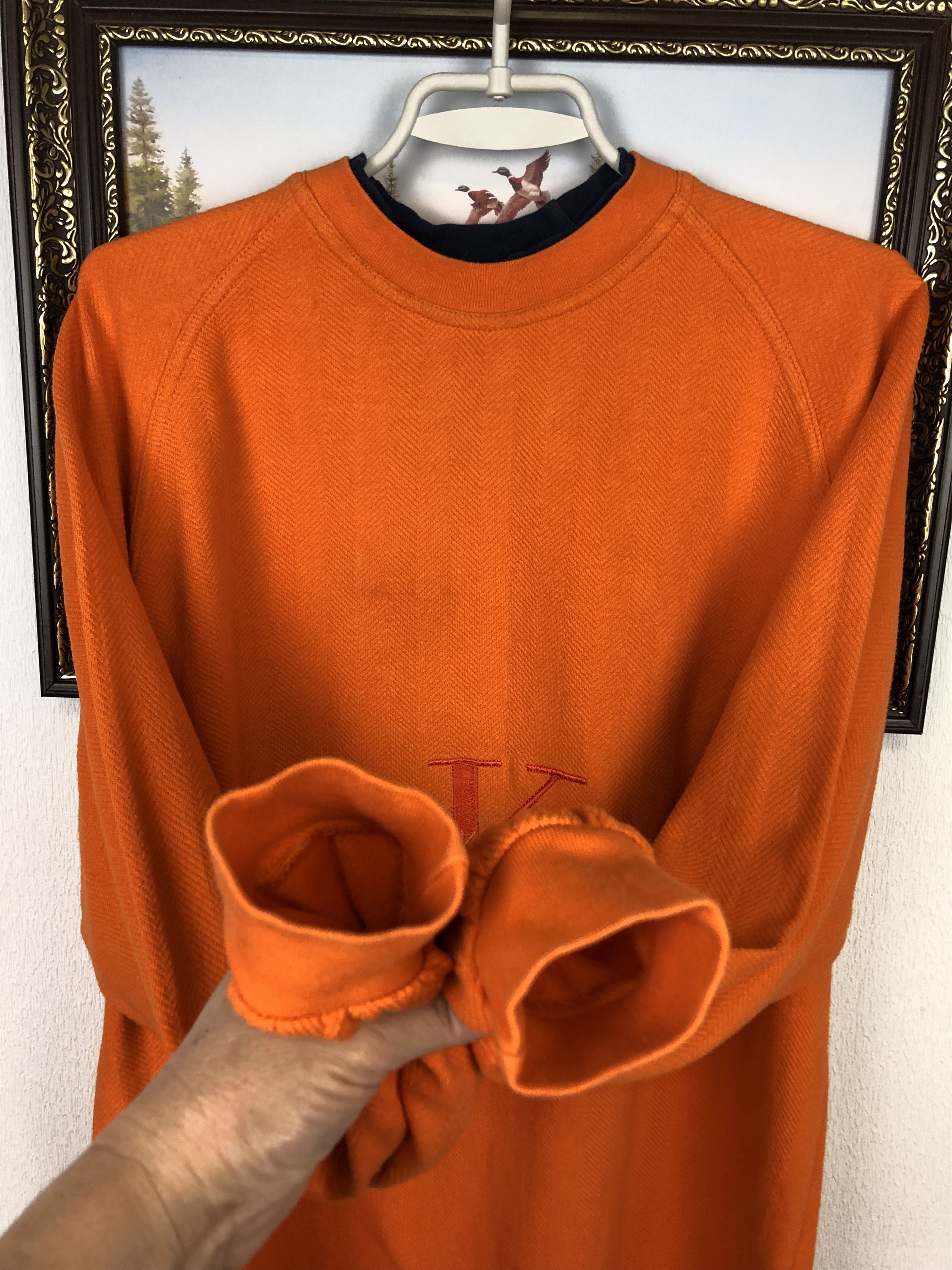Calvin Klein Vintage 90's Calvin Klein Logo Sweatshirt Crewneck Hype Size US L / EU 52-54 / 3 - 5 Thumbnail