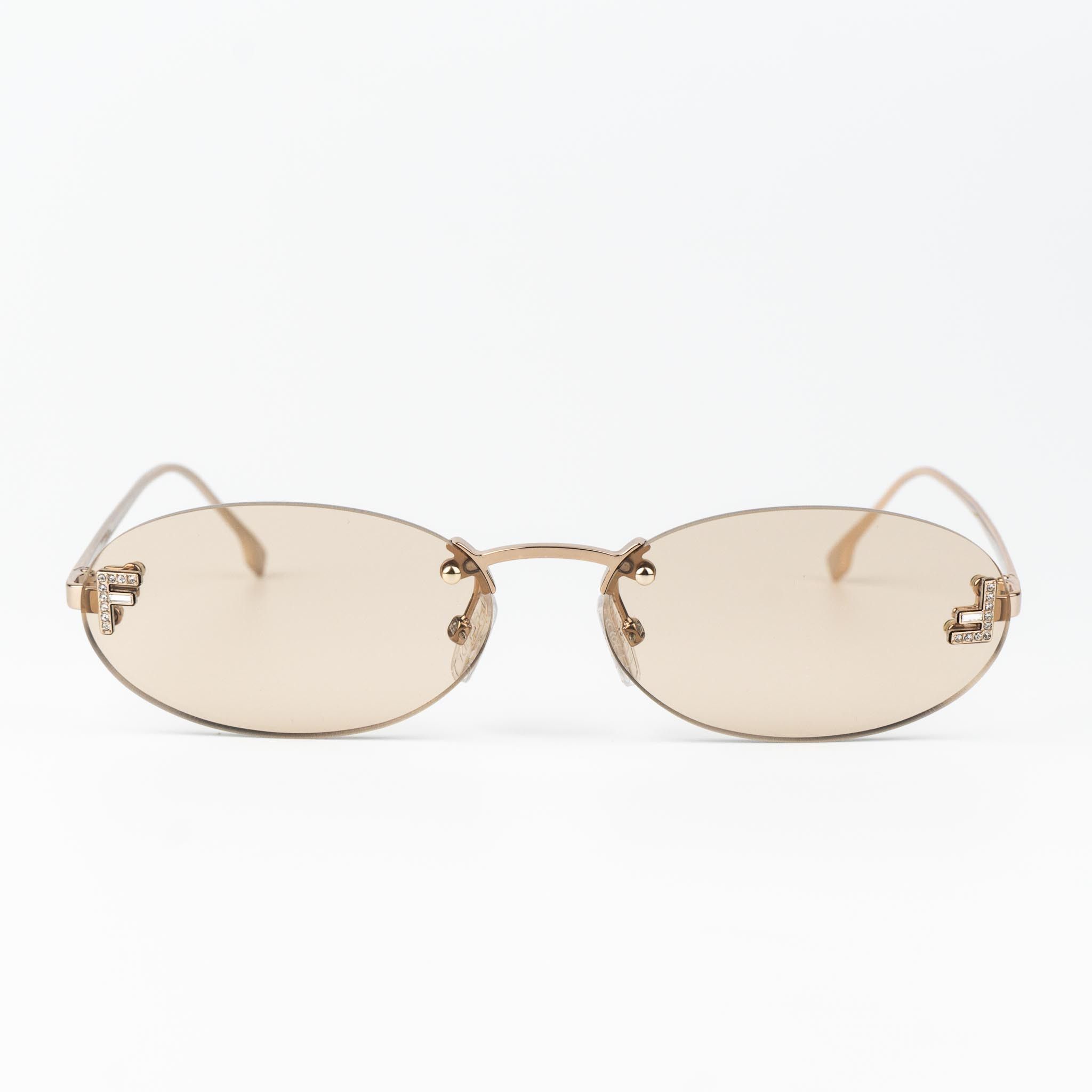 Fendi Fendi FIRST CRYSTAL Sunglasses FE4075US 28Y NEW AUTHENTIC Size ONE SIZE - 2 Thumbnail