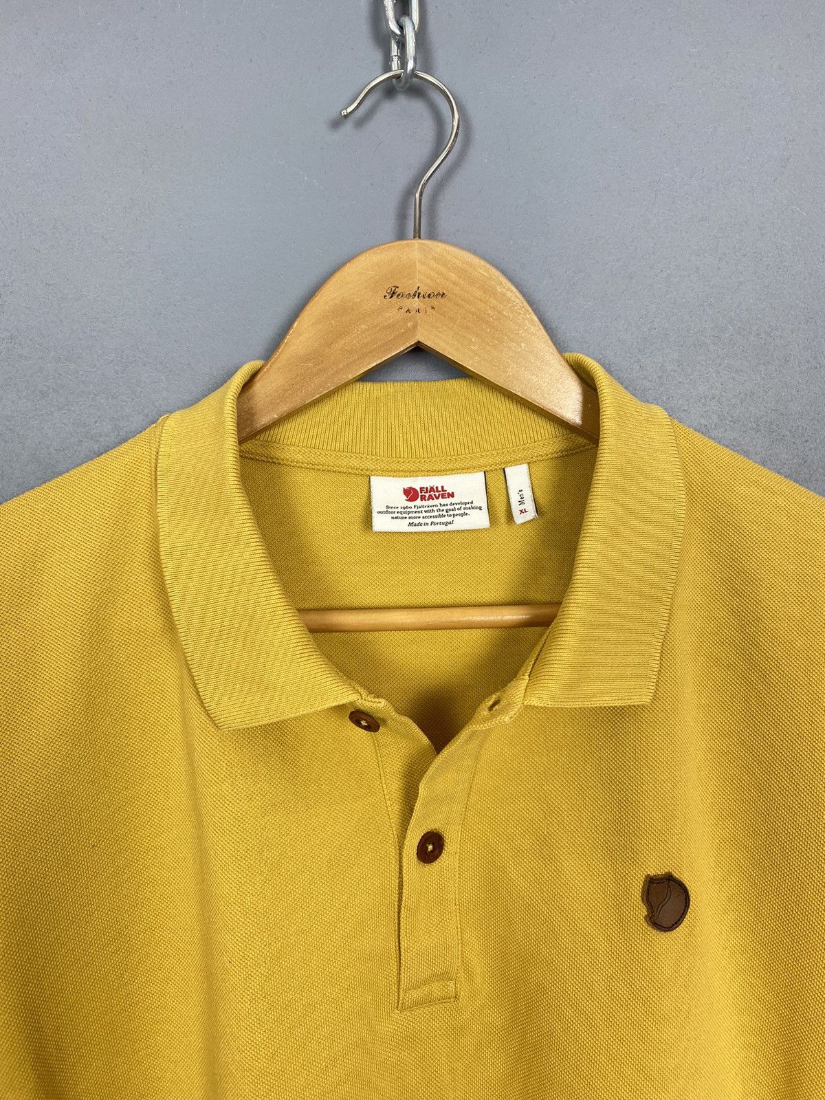 Fjallraven Fjallraven Övik Polo Shirt Short Sleeve Size M Yellow Top Size US XL / EU 56 / 4 - 9 Thumbnail