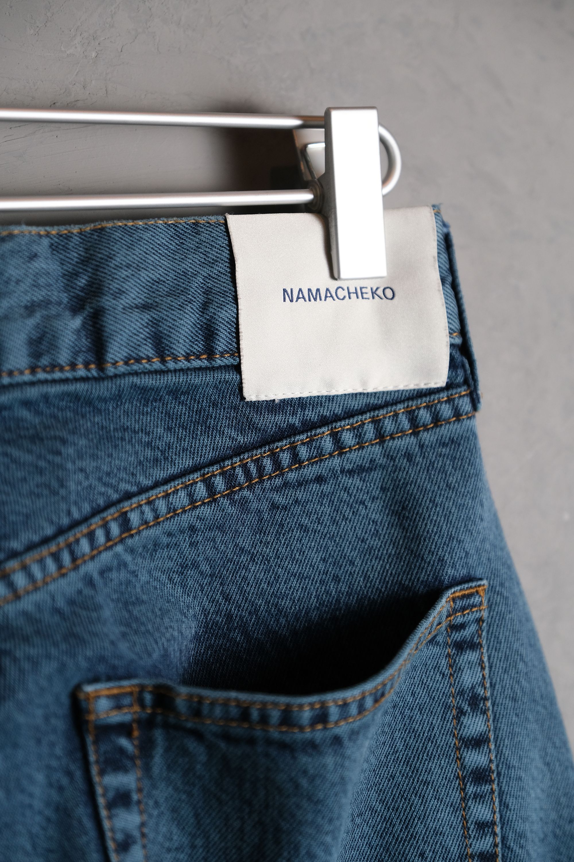 Namacheko NAMACHEKO ISIN Denim Jeans - Snow Wash Overdye Size US 30 / EU 46 - 8 Thumbnail