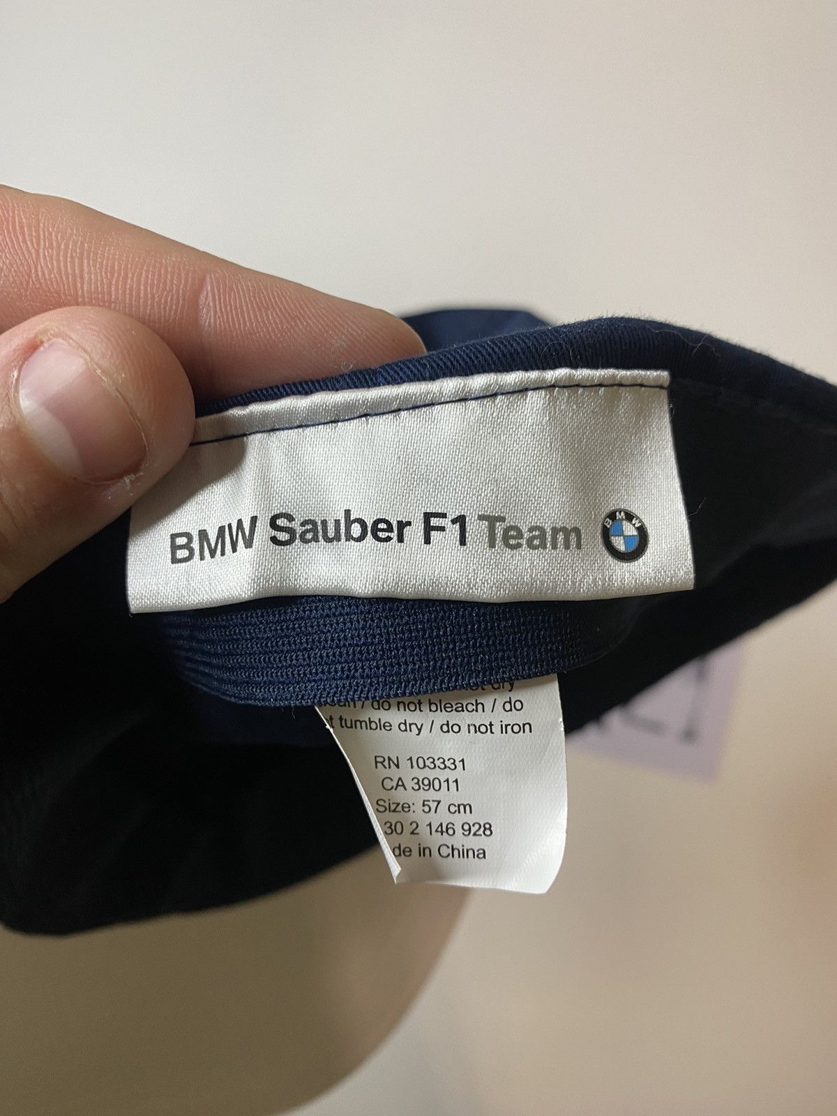 BMW BMW Sauber F1 Team cap hat Size ONE SIZE - 6 Thumbnail