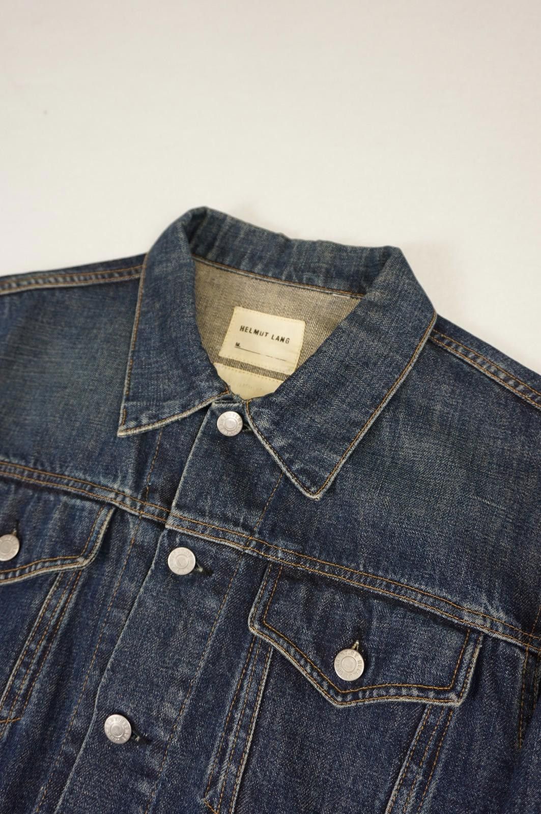 Helmut Lang HELMUT LANG Type lll Denim Jacket c.2001-2003 Size L / US 10 / IT 46 - 8 Thumbnail