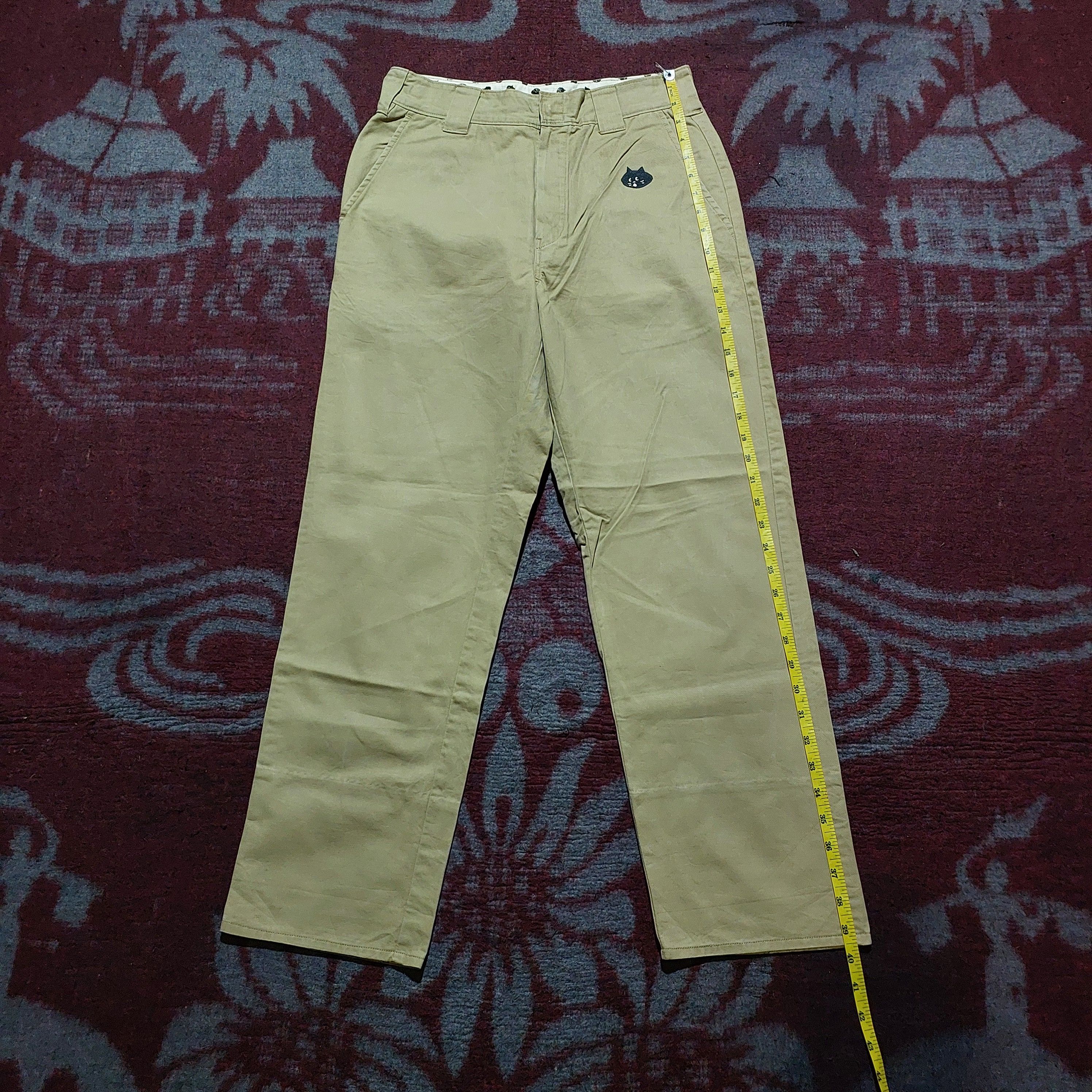 Ne-Net Ne-Net issey miyake cat iconic embroidery long pants Size US 29 - 11 Thumbnail