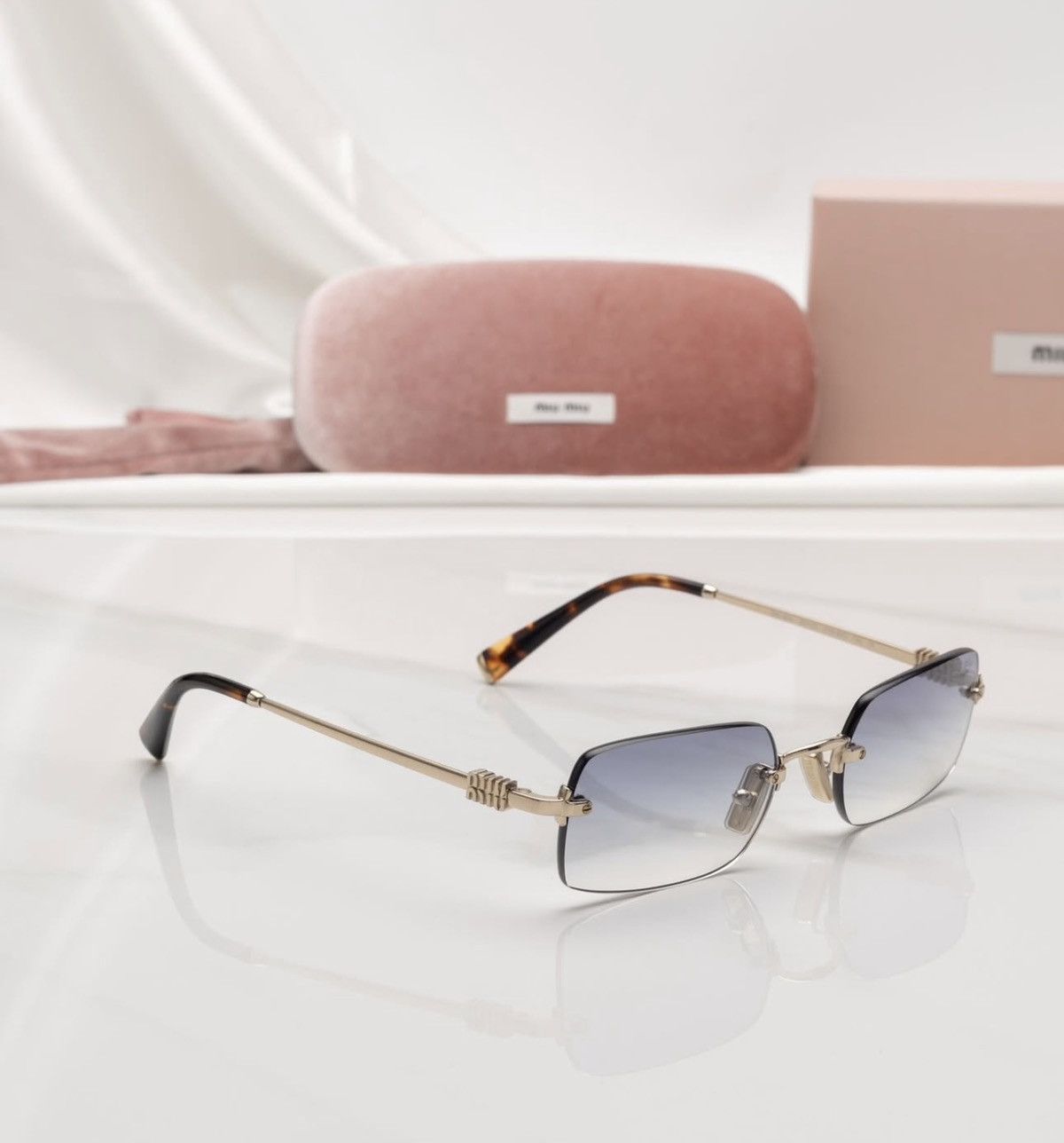 Miu Miu NEW Miu Miu sunglasses Miu Miu MU B50S ZVN80O Size ONE SIZE - 2 Thumbnail
