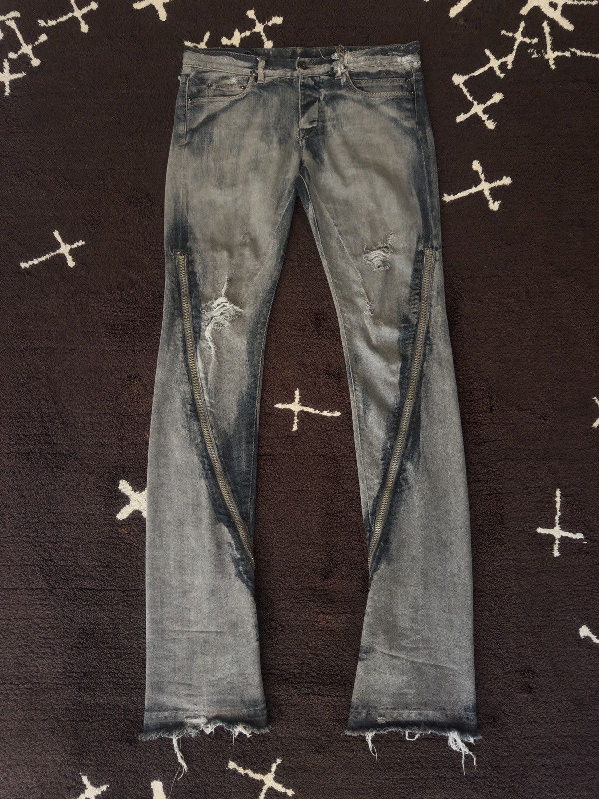 Rick Owens Rick Owens banana cut denim Size US 28 / EU 44 - 1 Thumbnail