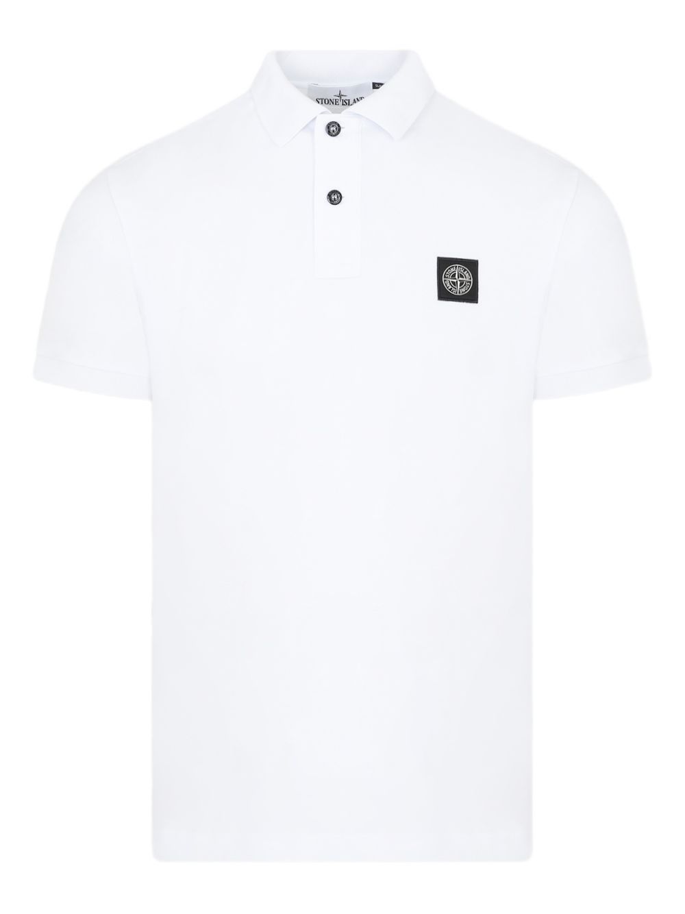 Stone Island LOGO COTTON POLO SHIRT Size US XL / EU 56 / 4 - 1 Thumbnail