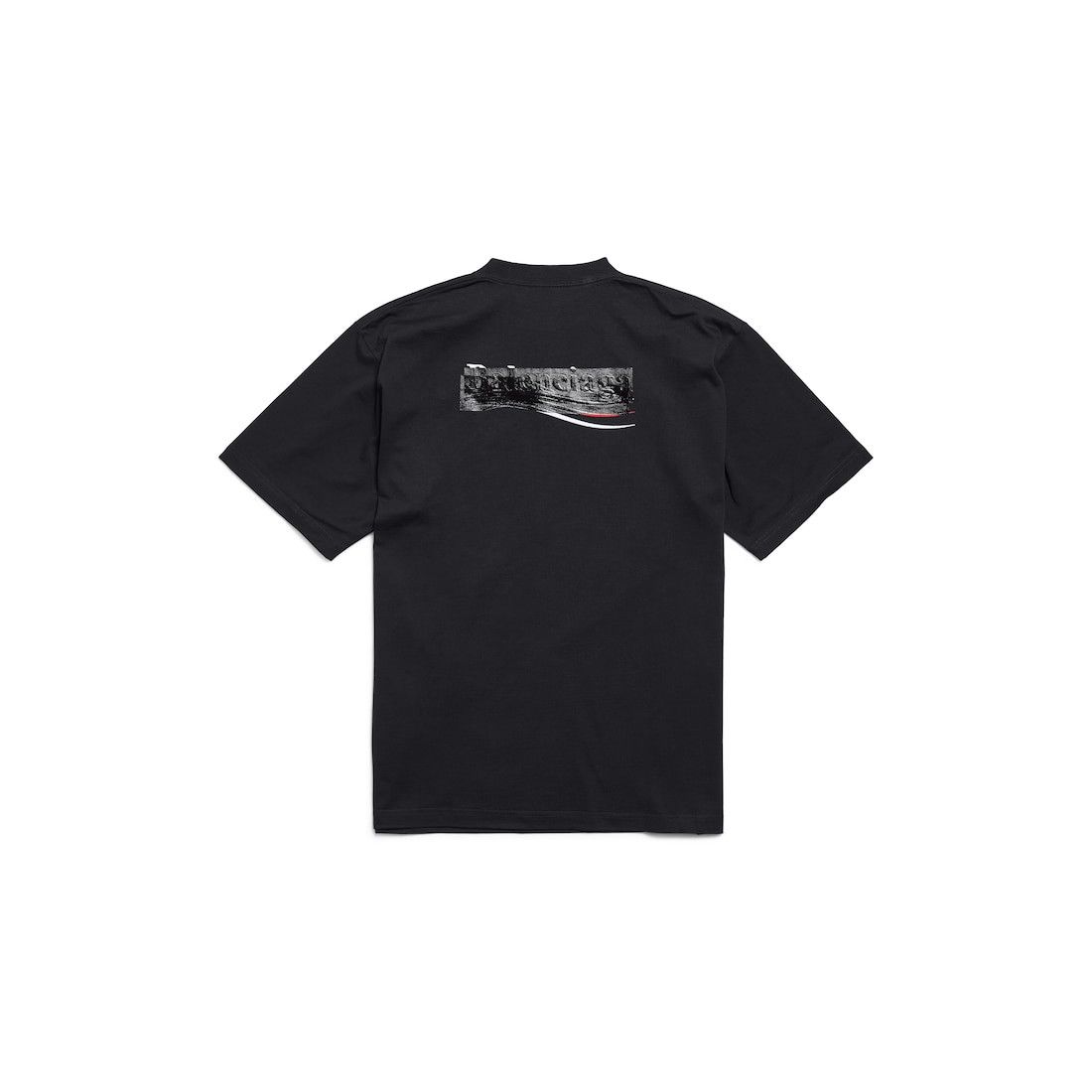 Balenciaga Gaffer T-Shirt Oversized Large Fit in Black Unisex Size US S / EU 44-46 / 1 - 1 Thumbnail
