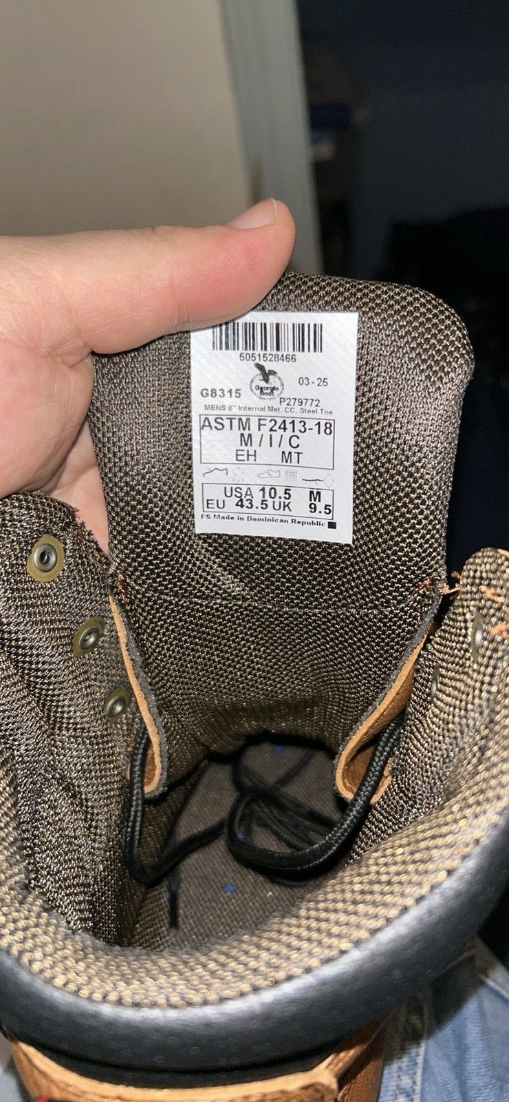 Other New Georgia Boot Hammer Steel Toe Work Boots - Size 10.5 Size US 10.5 / EU 43-44 - 4 Thumbnail