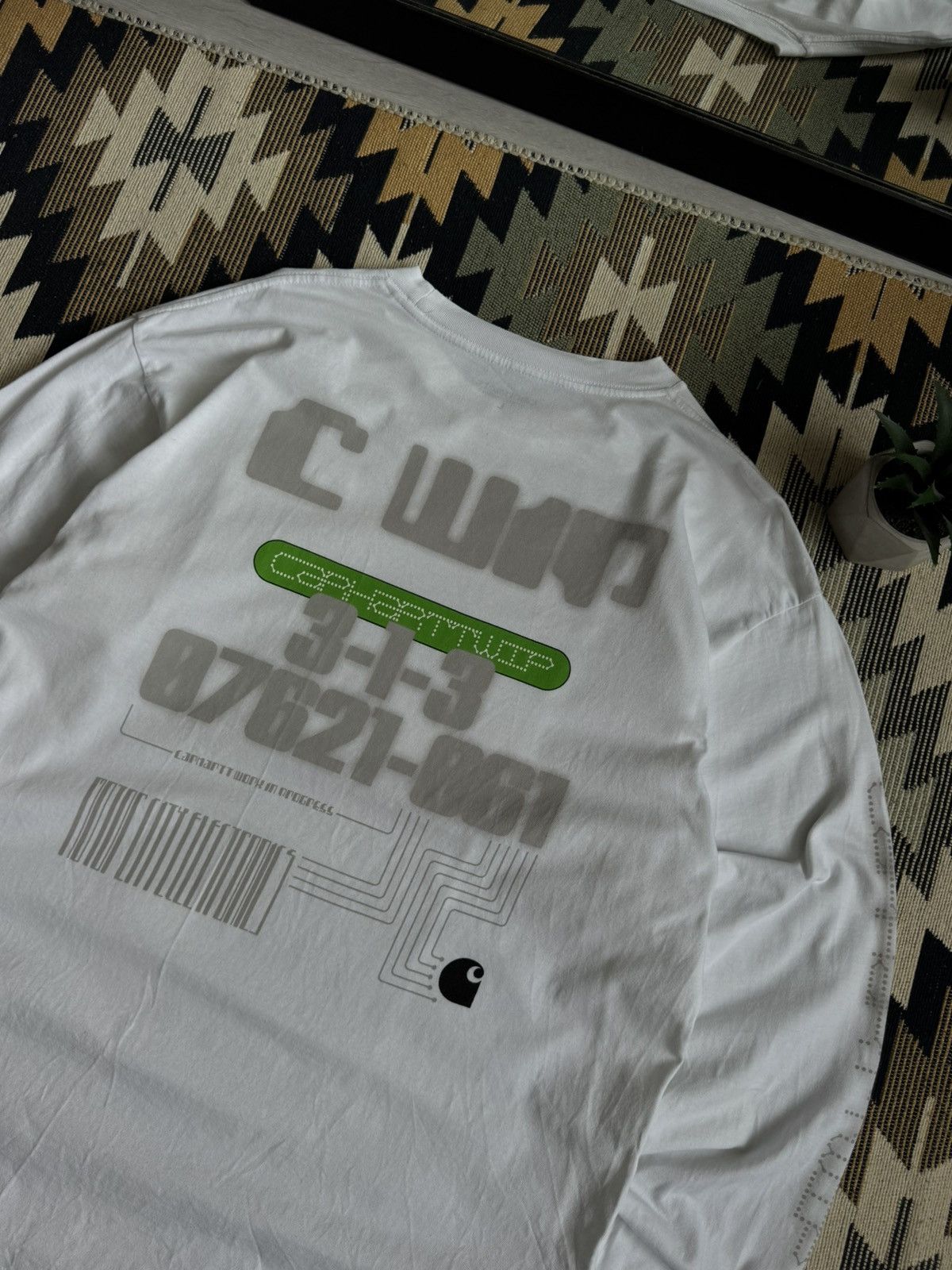 Carhartt Carhartt WIP Big Logo Longsleve Size US L / EU 52-54 / 3 - 6 Thumbnail