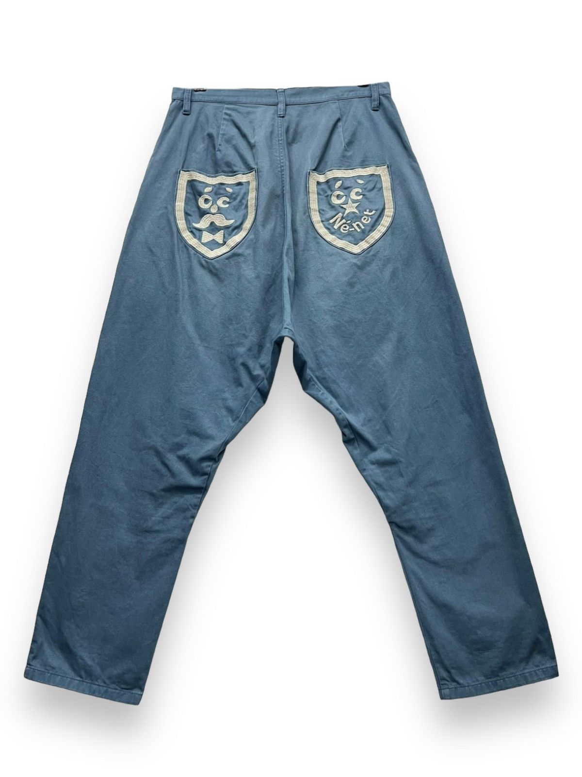 Issey Miyake NE-NET Drop Crotch Pants Miyake Naturalist Obsession Design Size US 30 / EU 46 - 4 Thumbnail