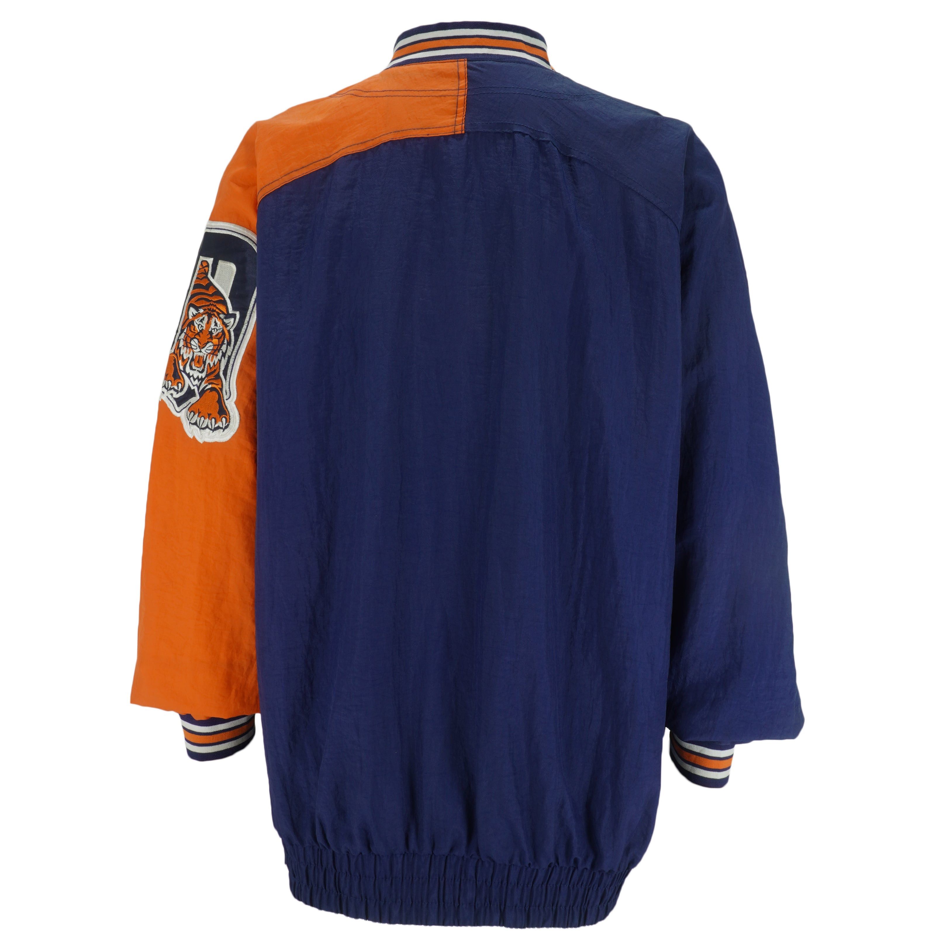 Starter NLB - Detroit Tigers Embroidered Windbreaker 1990s Size US XL / EU 56 / 4 - 2 Thumbnail