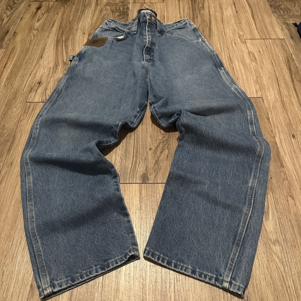 Other Vintage Y2K/2000s Baggy Medium Wash Skater Streetwear Jeans! Size US 34 / EU 50 - 3 Thumbnail
