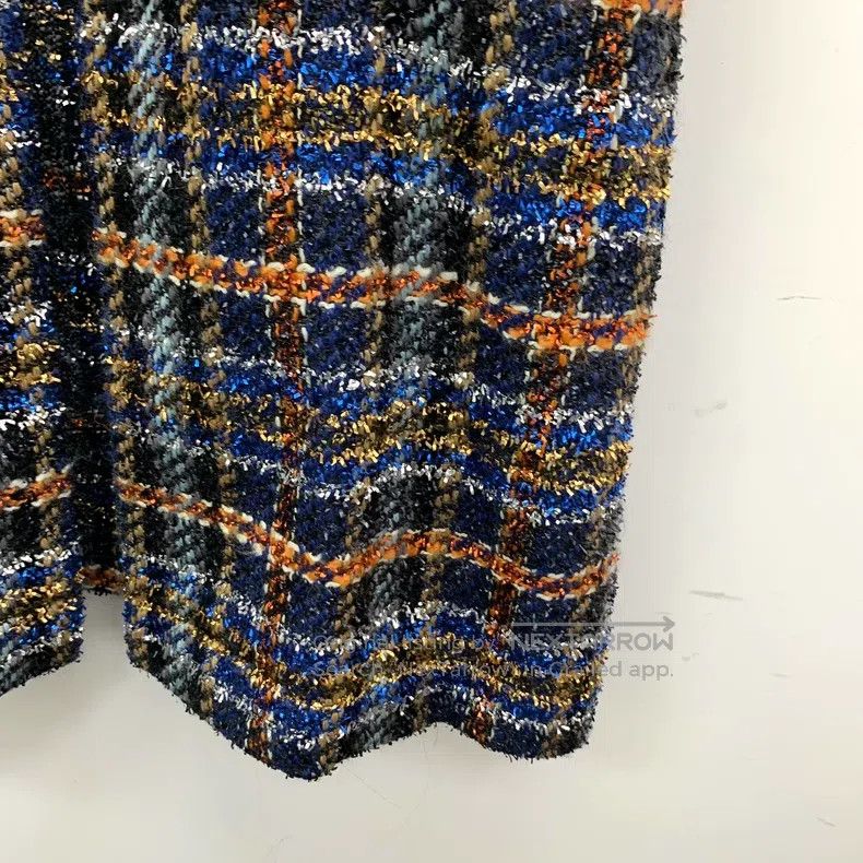 Chanel Chanel Colour block plaid wool lapel long-sleeved woven tw Size XS / US 0-2 / IT 36-38 - 5 Thumbnail