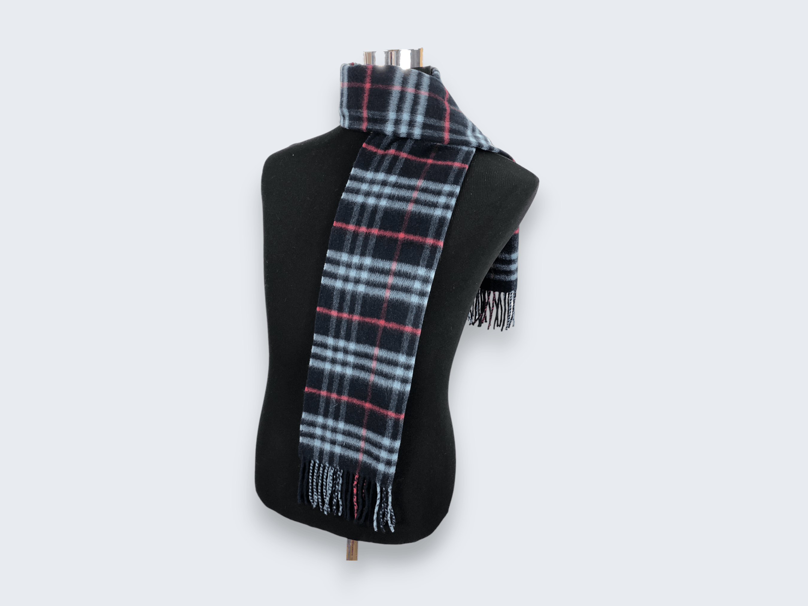 Burberry × Vintage Vintage 90s Burberry Scarf Muffler MF028 Size ONE SIZE - 2 Thumbnail