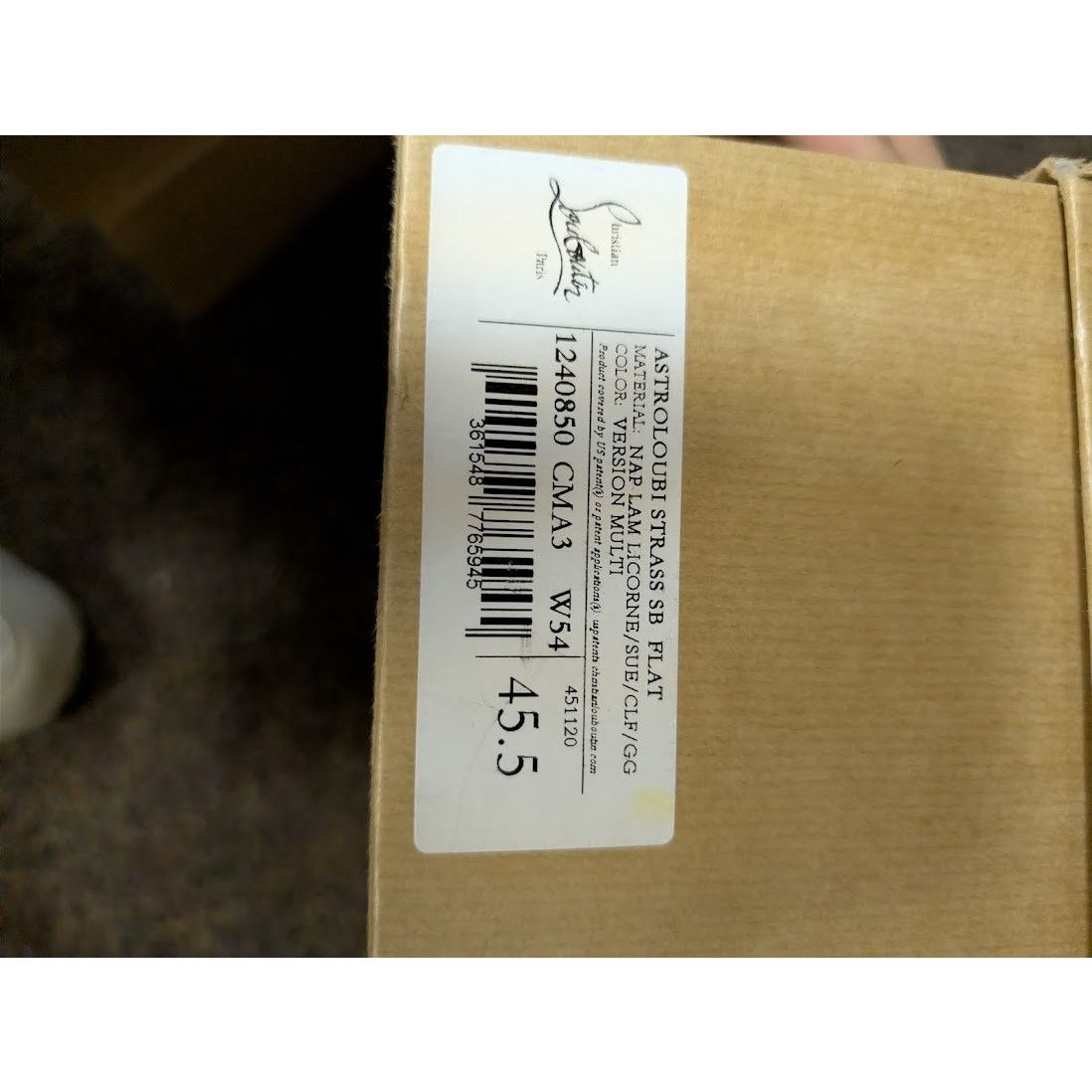 Christian Louboutin o1rshd1 Astroloubi Strass SB Flat Shoe Sneakers Multicolor Size US 12.5 / EU 45-46 - 24 Thumbnail