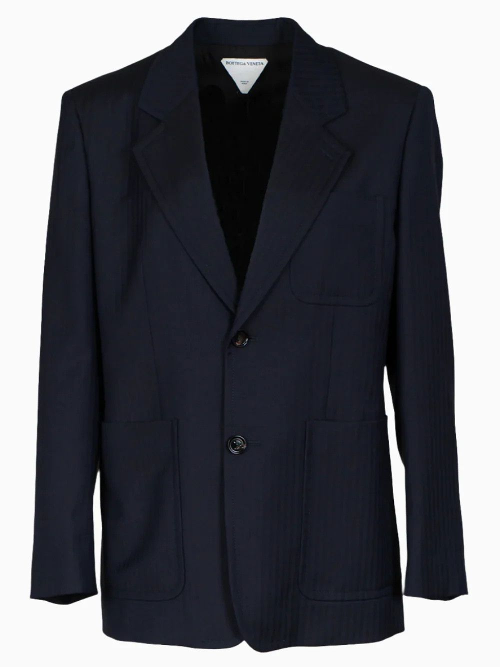 Bottega Veneta o1y0725 Blazer in Midnight Blue Size M / US 6-8 / IT 42-44 - 1 Thumbnail