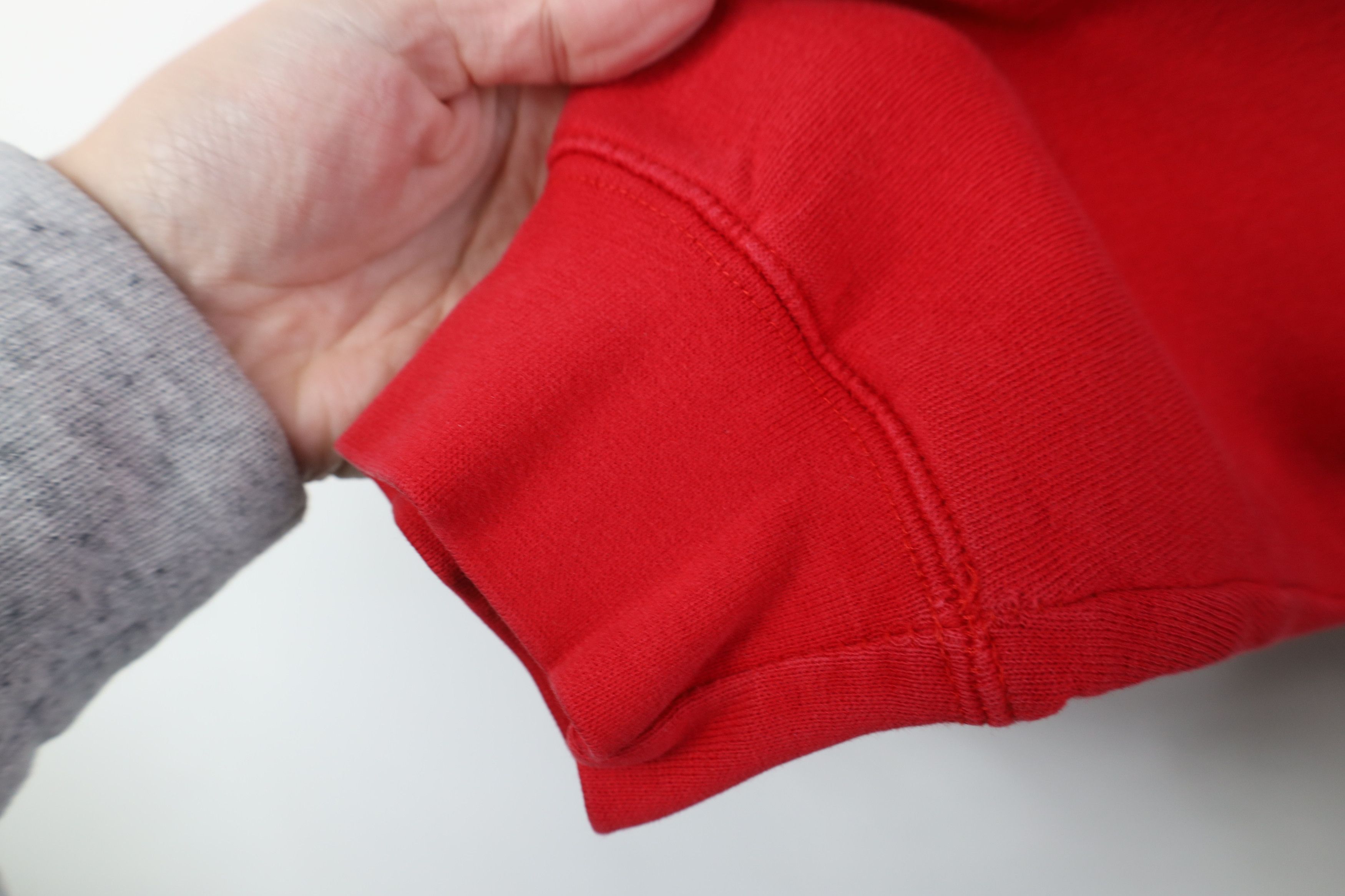 Vintage Vintage 90s Texas Tech University Hoodie Sweatshirt Red Size US L / EU 52-54 / 3 - 10 Thumbnail