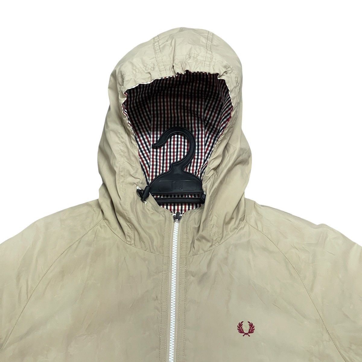 Fred Perry Fred Perry Japan Reversible Check Parka Hooded Jacket Size US XL / EU 56 / 4 - 12 Thumbnail