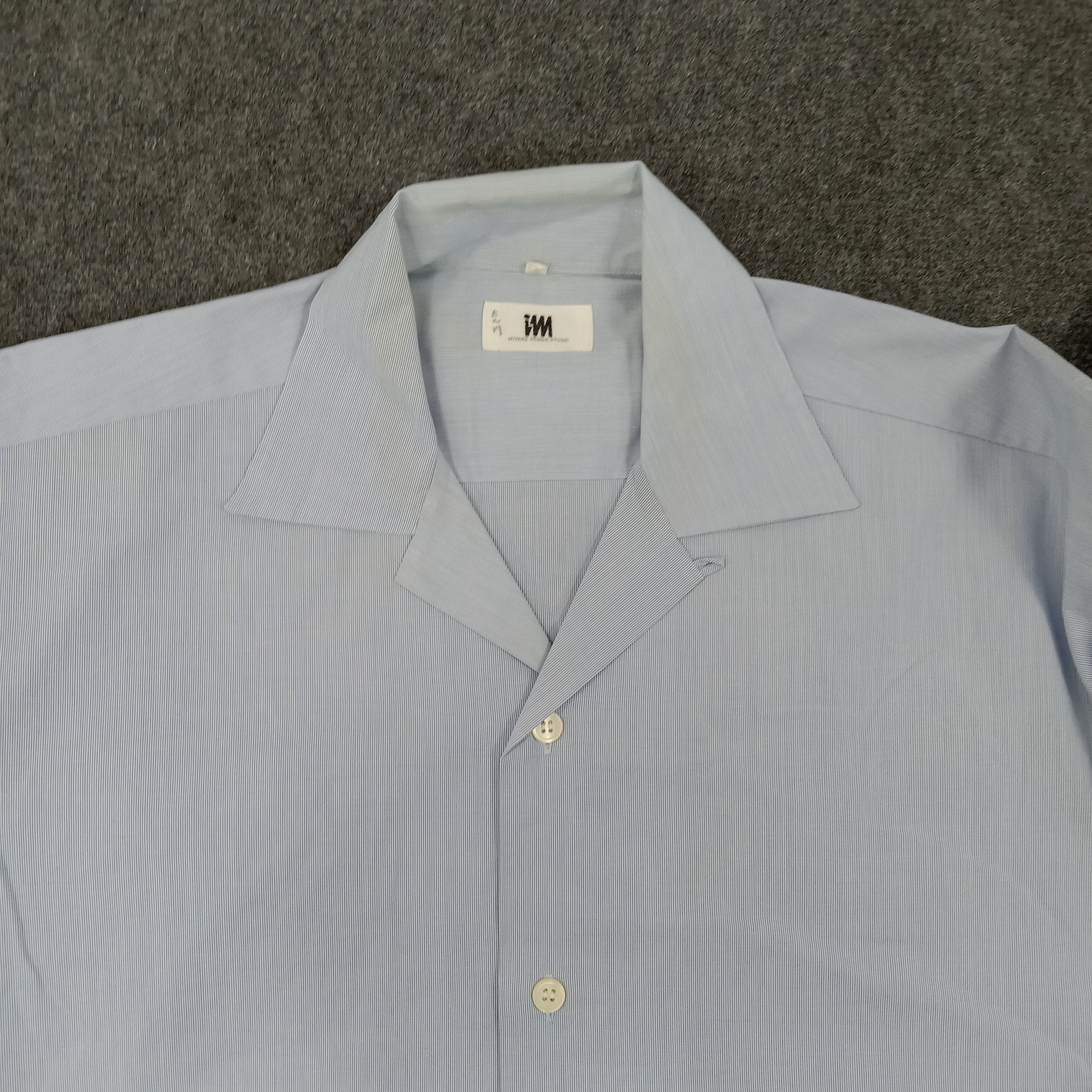 Japanese Brand × Vintage Issey miyake Japanese Brand Casual Plain Shirt Size US M / EU 48-50 / 2 - 2 Thumbnail