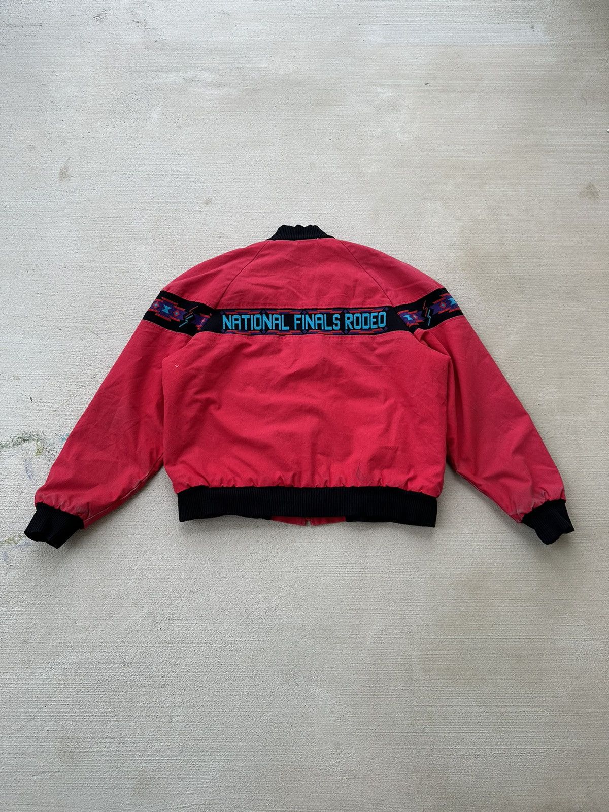 image of Carhartt x Vintage Aztec Detroit Jacket in Red, Men's (Size XL)
