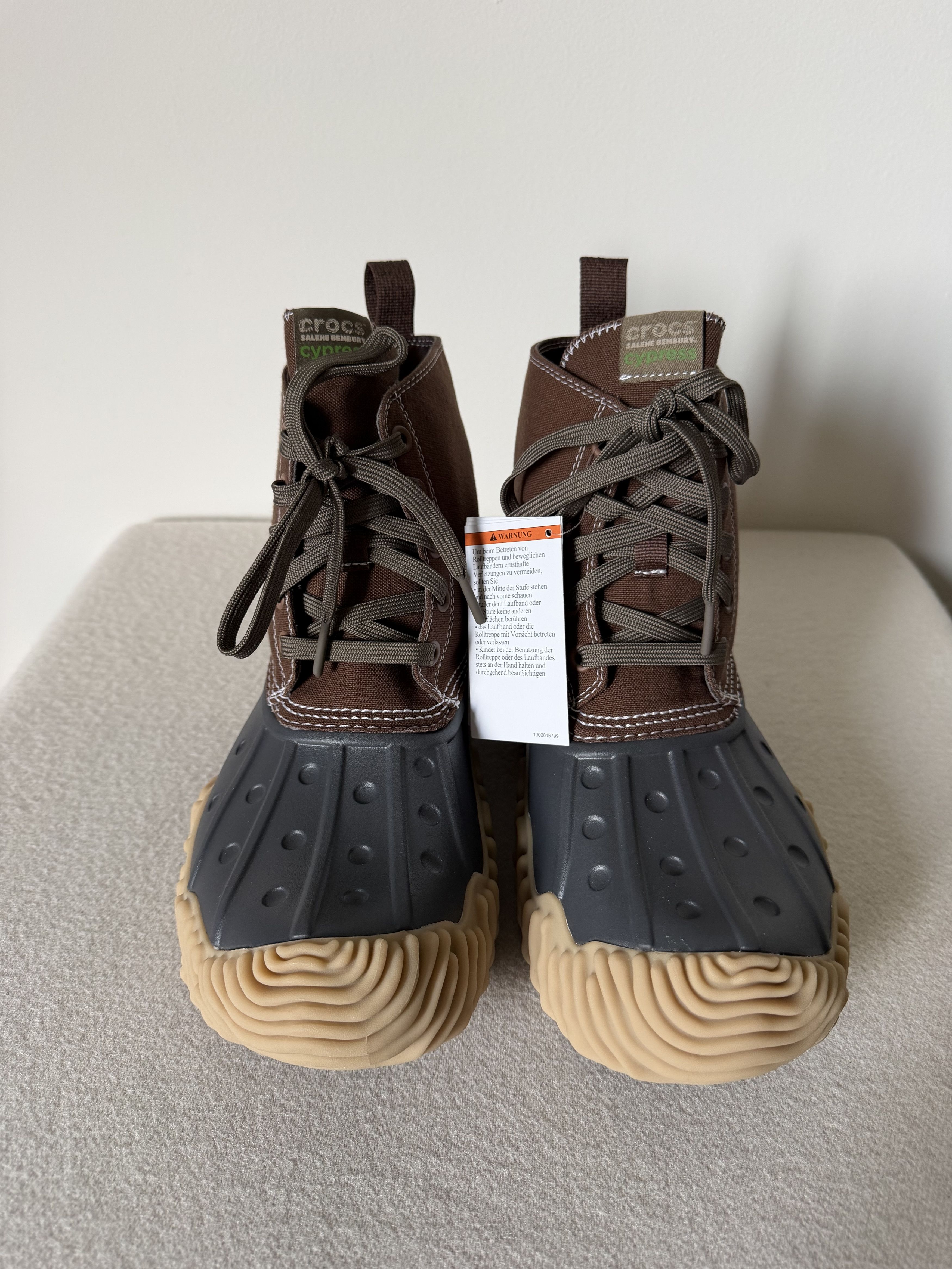 Salehe Bembury Salehe Bembury Crocs Sequioa Boots in Taho Brown Size US 10 / EU 43 - 4 Thumbnail