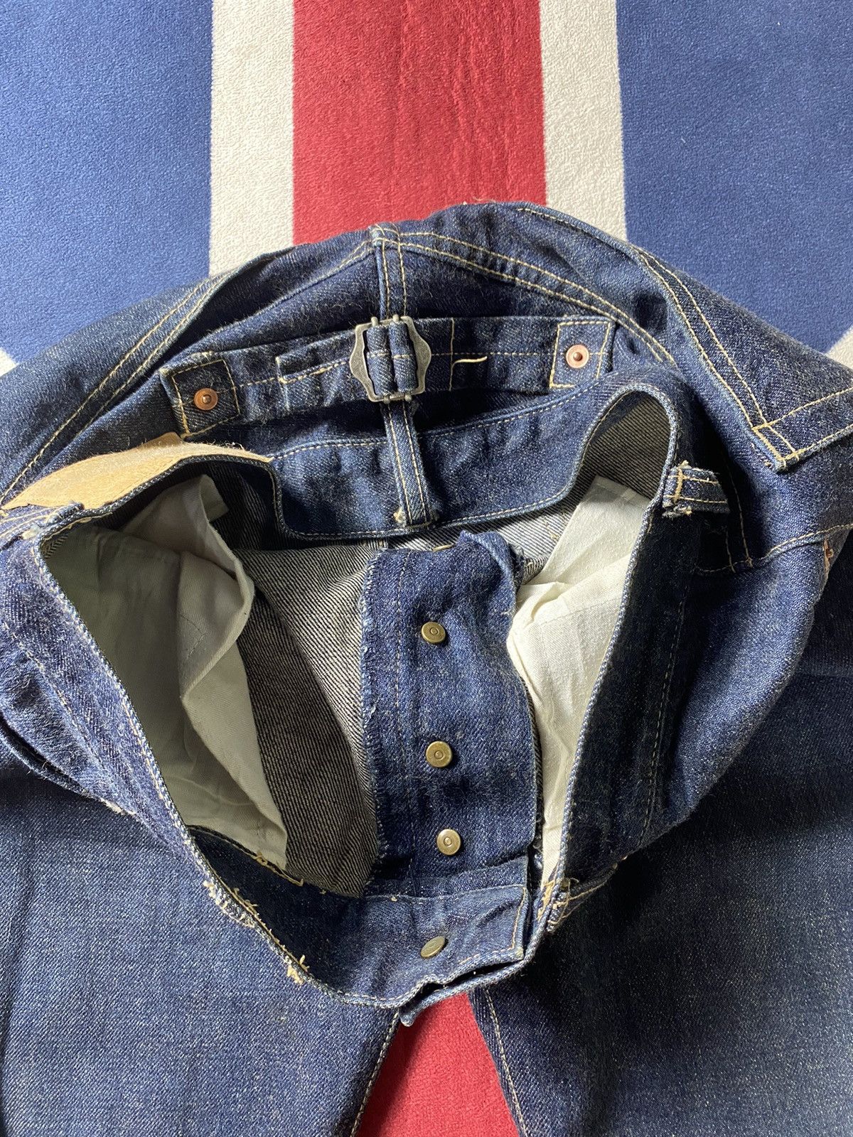 Japanese Brand Japanese Brand Denim Buckle Back Sevedge Size 27" / US 4 / IT 40 - 7 Thumbnail