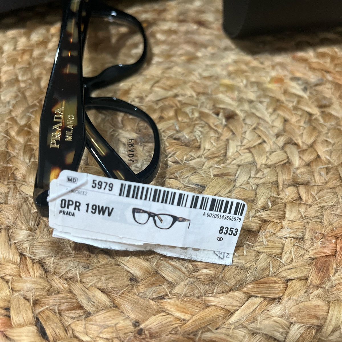 Prada Prada Cat eye glasses Size ONE SIZE - 3 Thumbnail