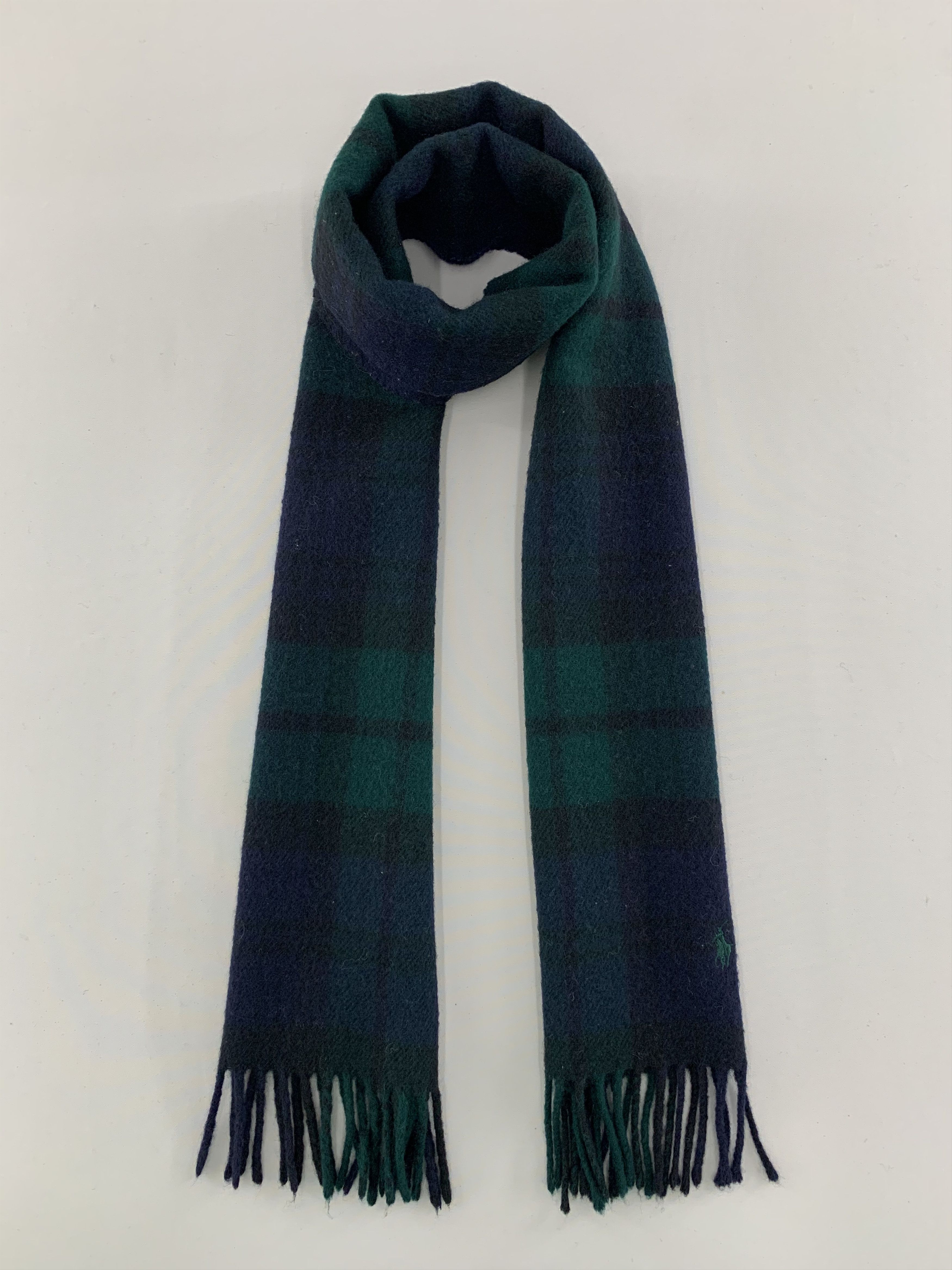 Polo Ralph Lauren Polo Ralph Lauren Scarf Wool Muffler Neck Wrap BL5049 Size ONE SIZE - 1 Thumbnail