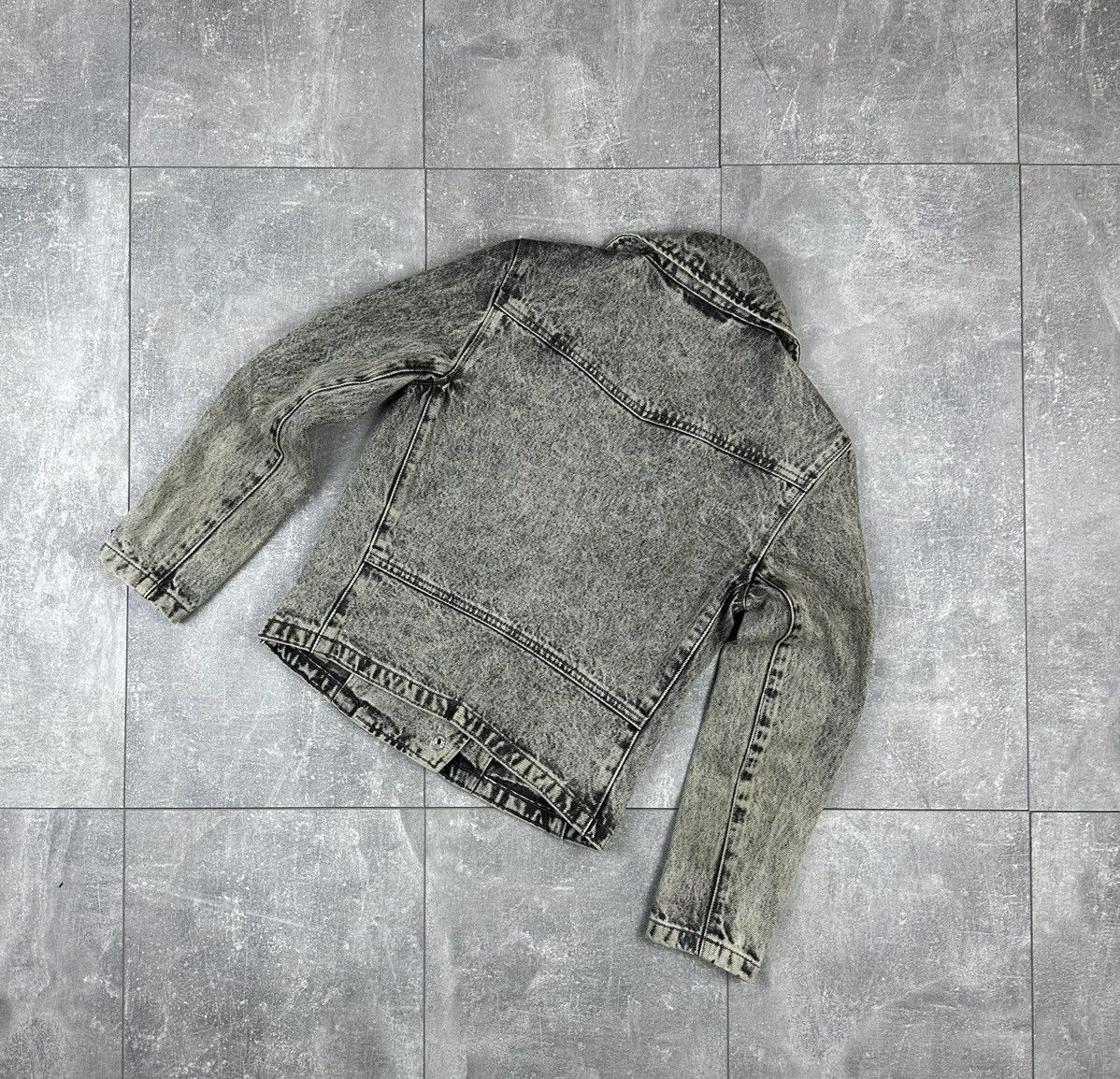 Levi's Levis Women’s Denim Rider Retro Silver Jacket Size XS / US 0-2 / IT 36-38 - 16 Thumbnail