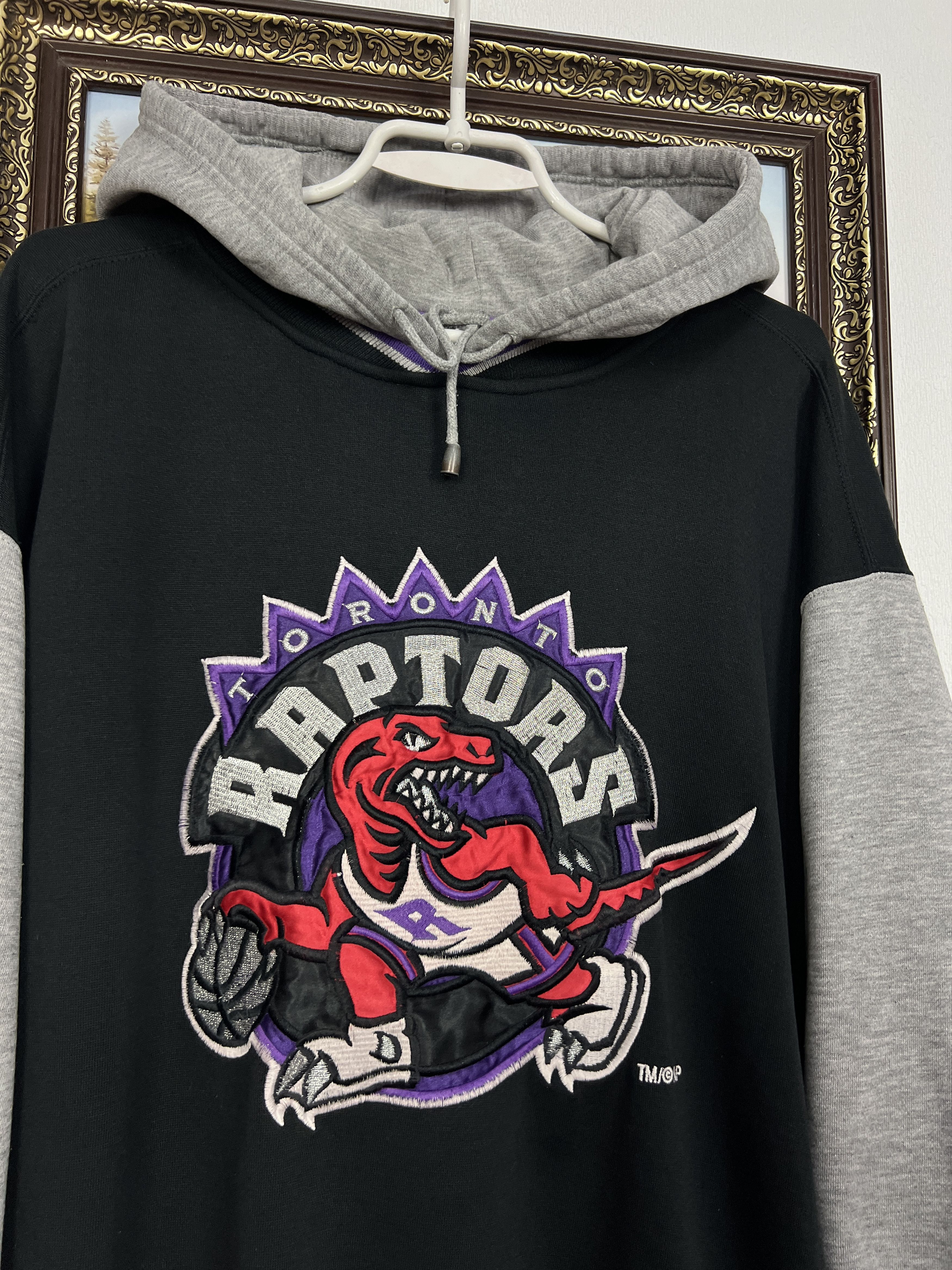 Starter Vintage 90's Toronto Raptors NBA Hoodie Jacket Big Logo Size US XL / EU 56 / 4 - 3 Thumbnail