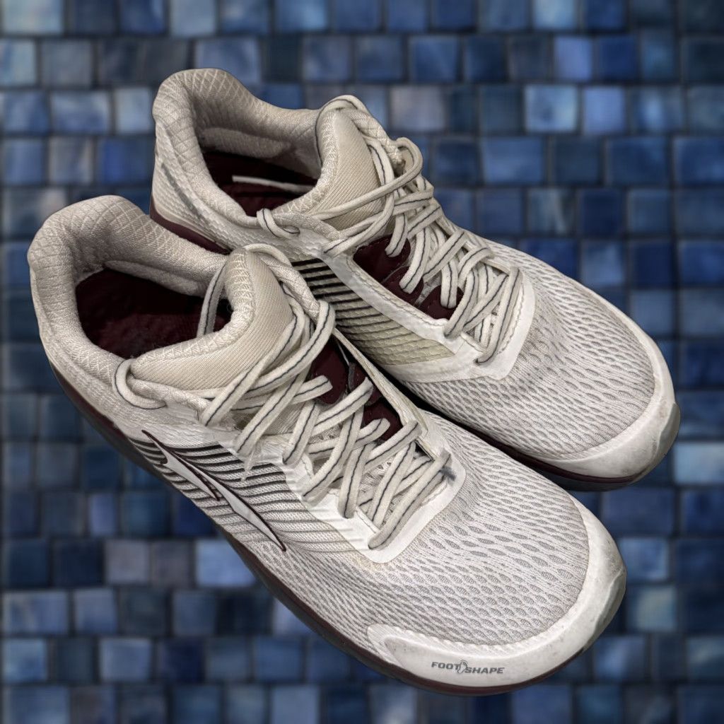 Altra Altra Provision Womens Sneaker Size 7.5 White Colour Burgundy Grey Size US 6 / IT 36 - 1 Thumbnail