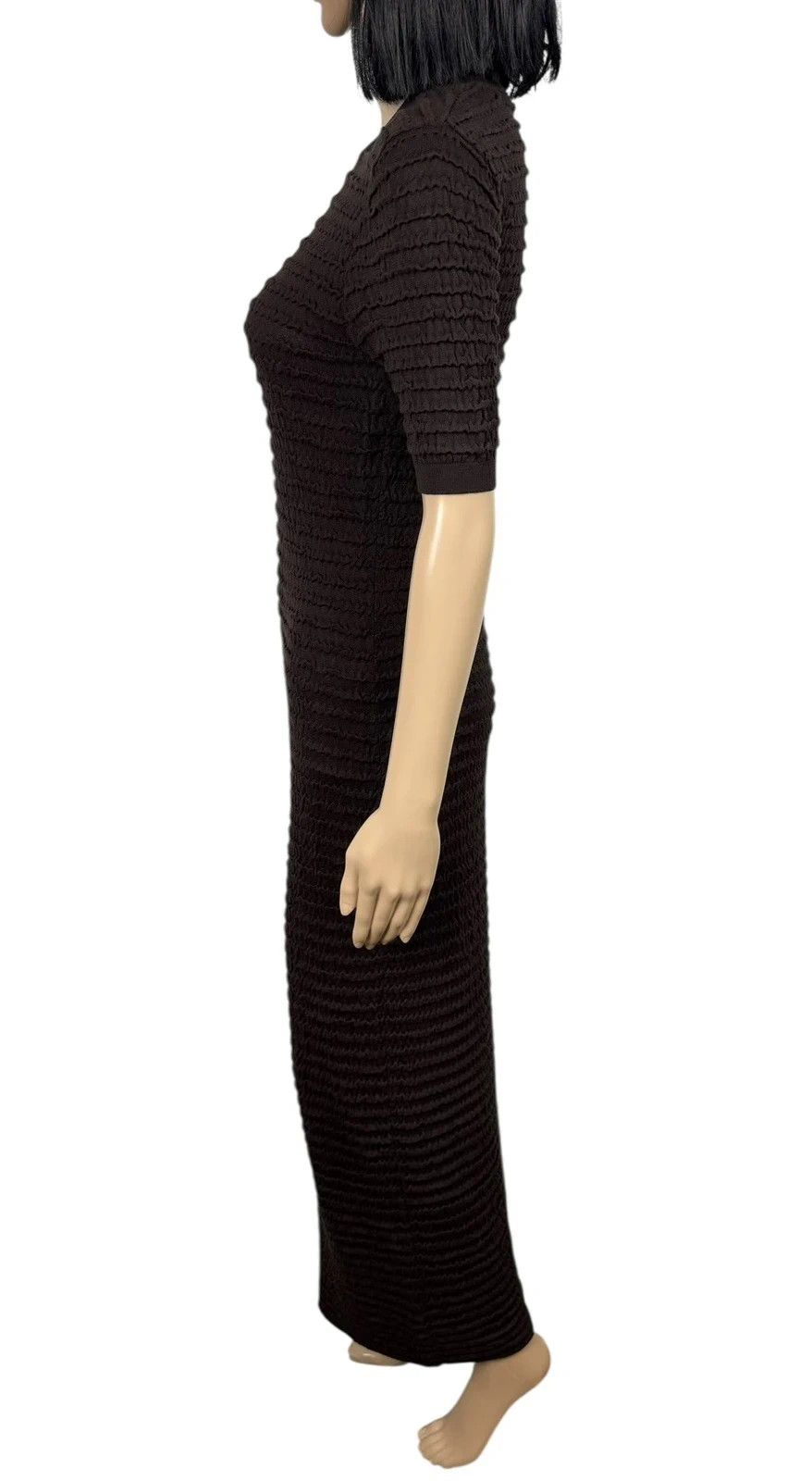 Frame Frame Maxi Dress Silk Cotton Knit Structured size S Size S / US 4 / IT 40 - 5 Thumbnail