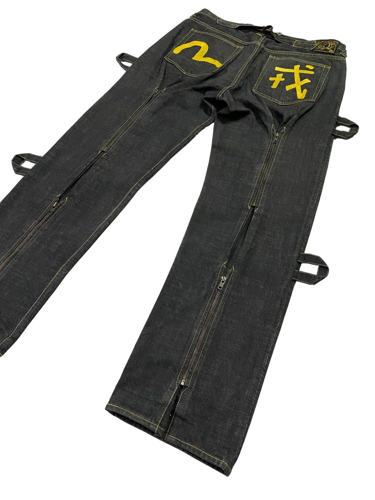 Japanese Brand × Vintage Vintage Bondage Selvedge Denim Pants Size US 36 / EU 52 - 25 Thumbnail