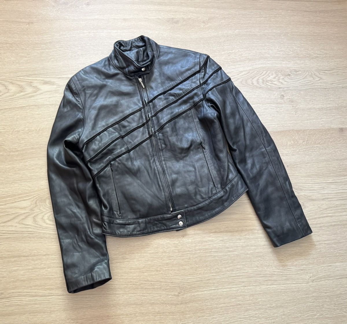 Genuine Leather Vintage 90-00's Genuine Leather Women's Moto