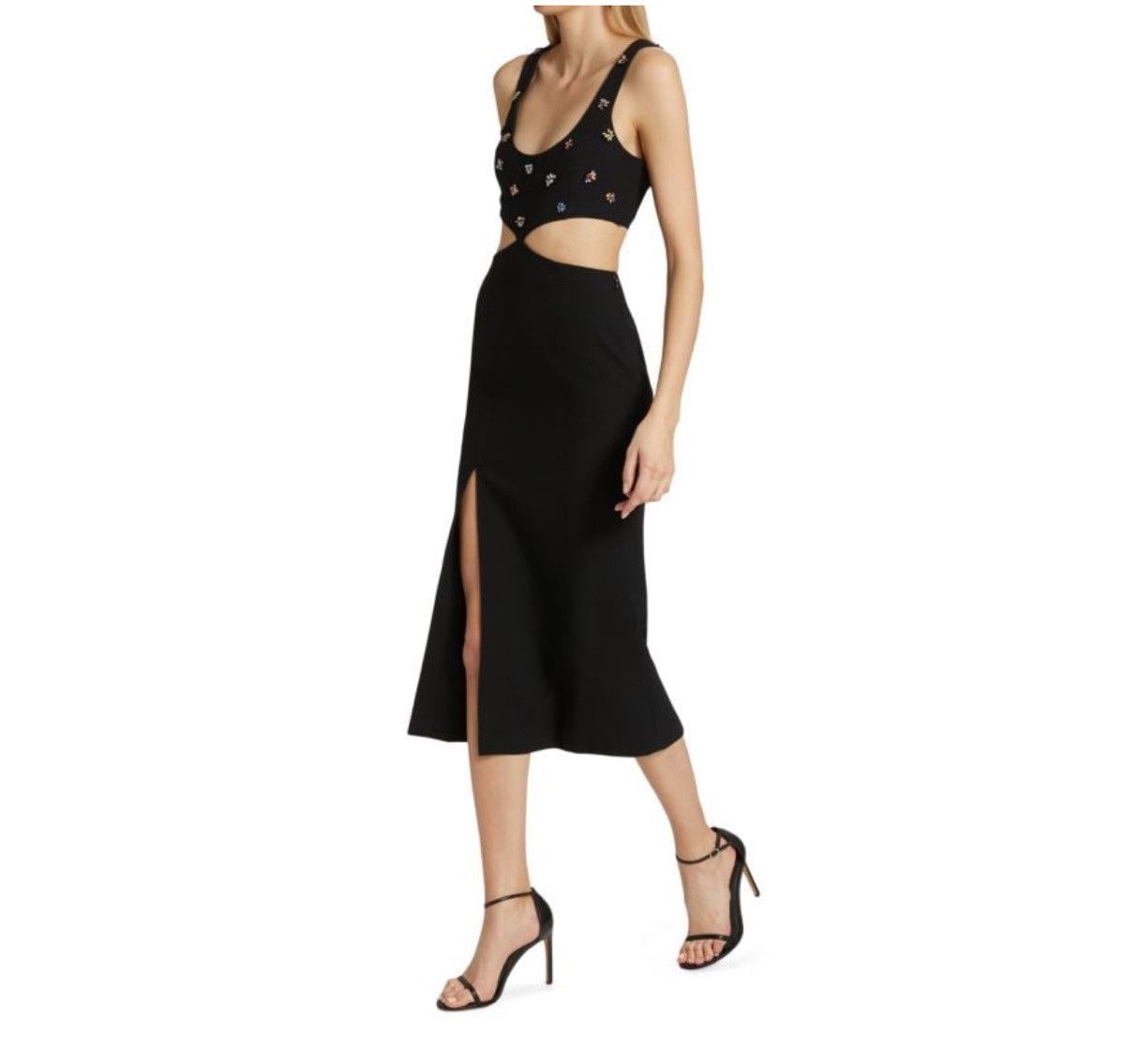 Cinq a Sept CINQ À SEPT Embellished Cutout Dress size 0 Size XS / US 0-2 / IT 36-38 - 2 Thumbnail
