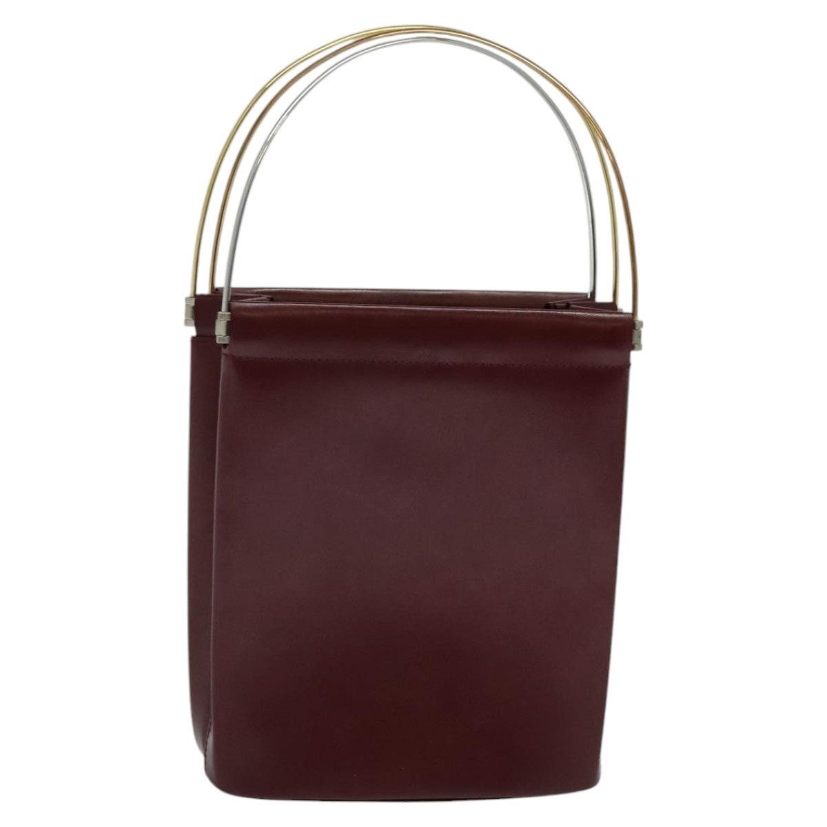 Cartier Cartier Trinity Hand Bag Leather Red Size ONE SIZE - 13 Thumbnail