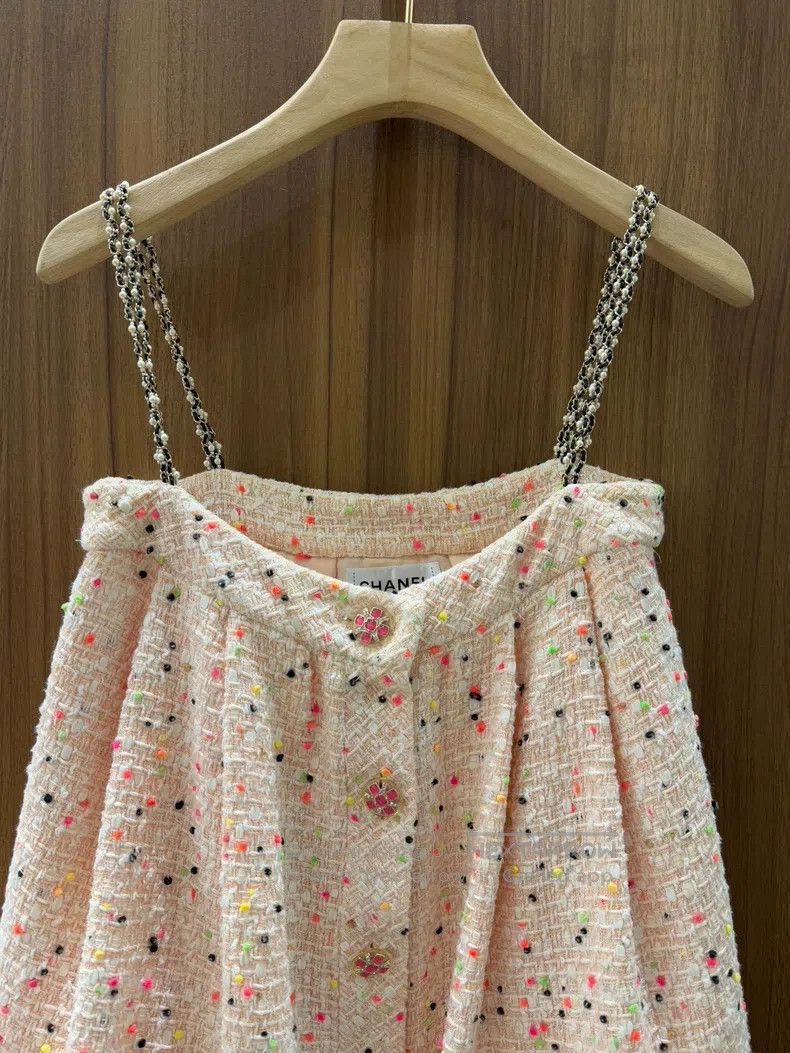 Chanel Chanel Beach series tweed strap dress Size XS / US 0-2 / IT 36-38 - 3 Thumbnail