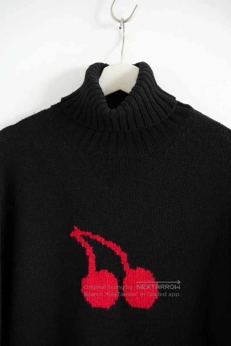 Yohji Yamamoto YOHJI YAMAMOTO Cherry Skull High-Neck Sweater Size US M / EU 48-50 / 2 - 4 Thumbnail
